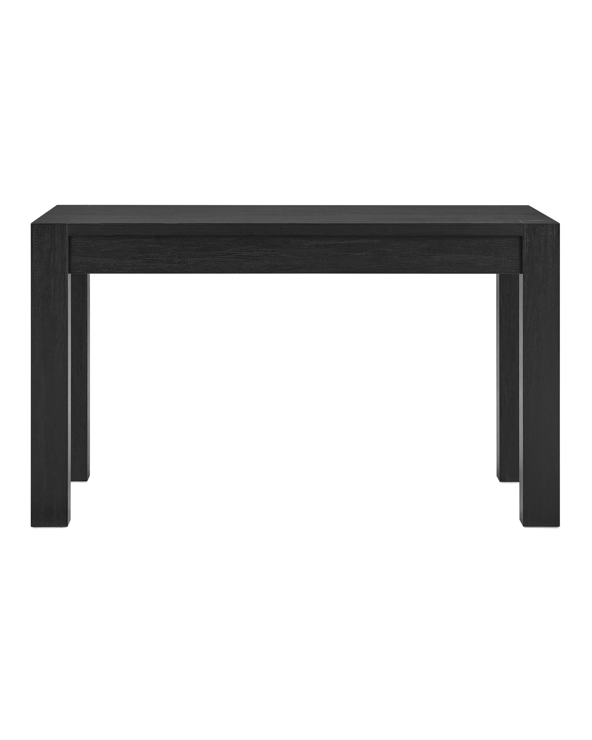 4 Kodu 140cm Console Hallway Entryway Table - Black, 4 of 9
