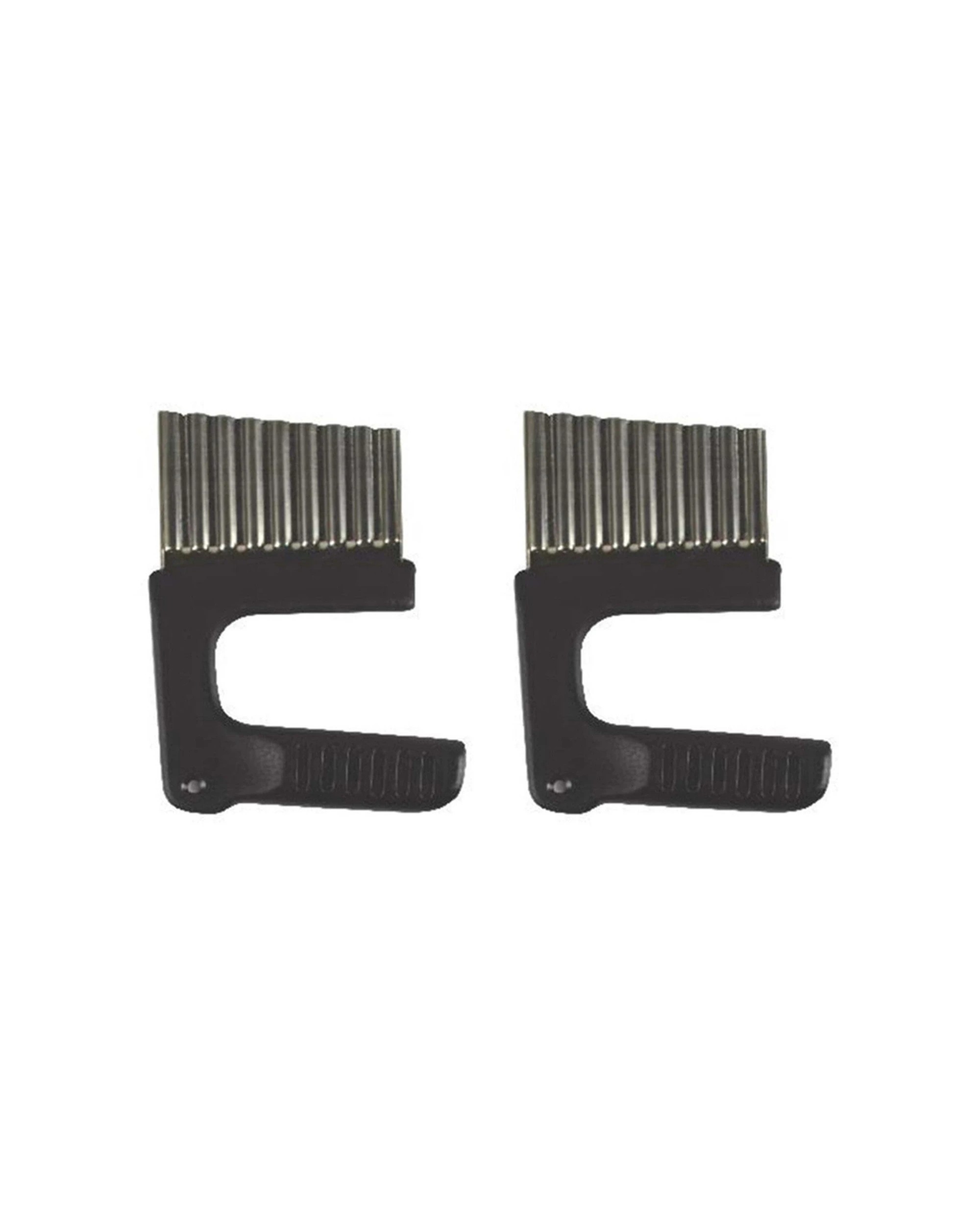 1 Avanti 2PK 10cm Stainless Steel Blade Crinkle Vegetable Cutter Kitchen Uten - Black, 1 of 1