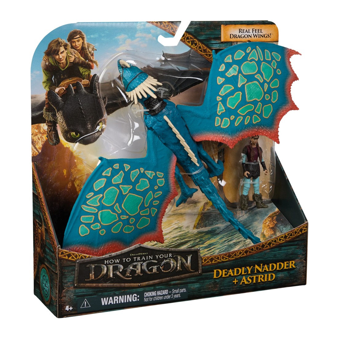 9 How To Train Your Dragon Deadly Nadder and Astrid Action Figure Set, 9 of 10