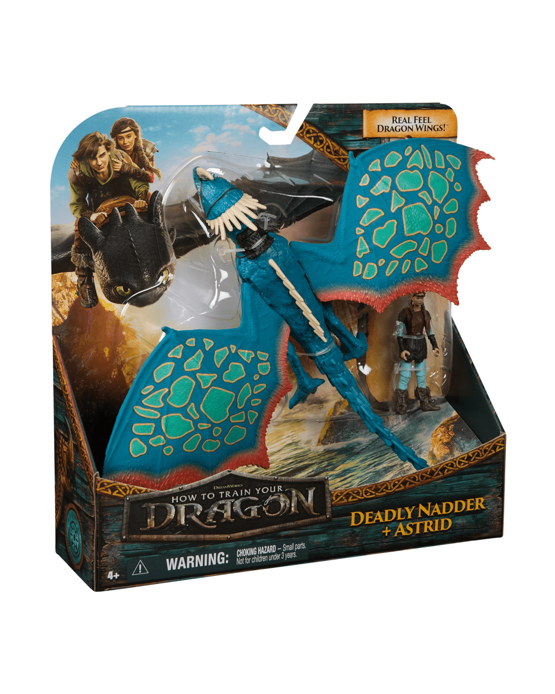9 How To Train Your Dragon Deadly Nadder and Astrid Action Figure Set, 9 of 10