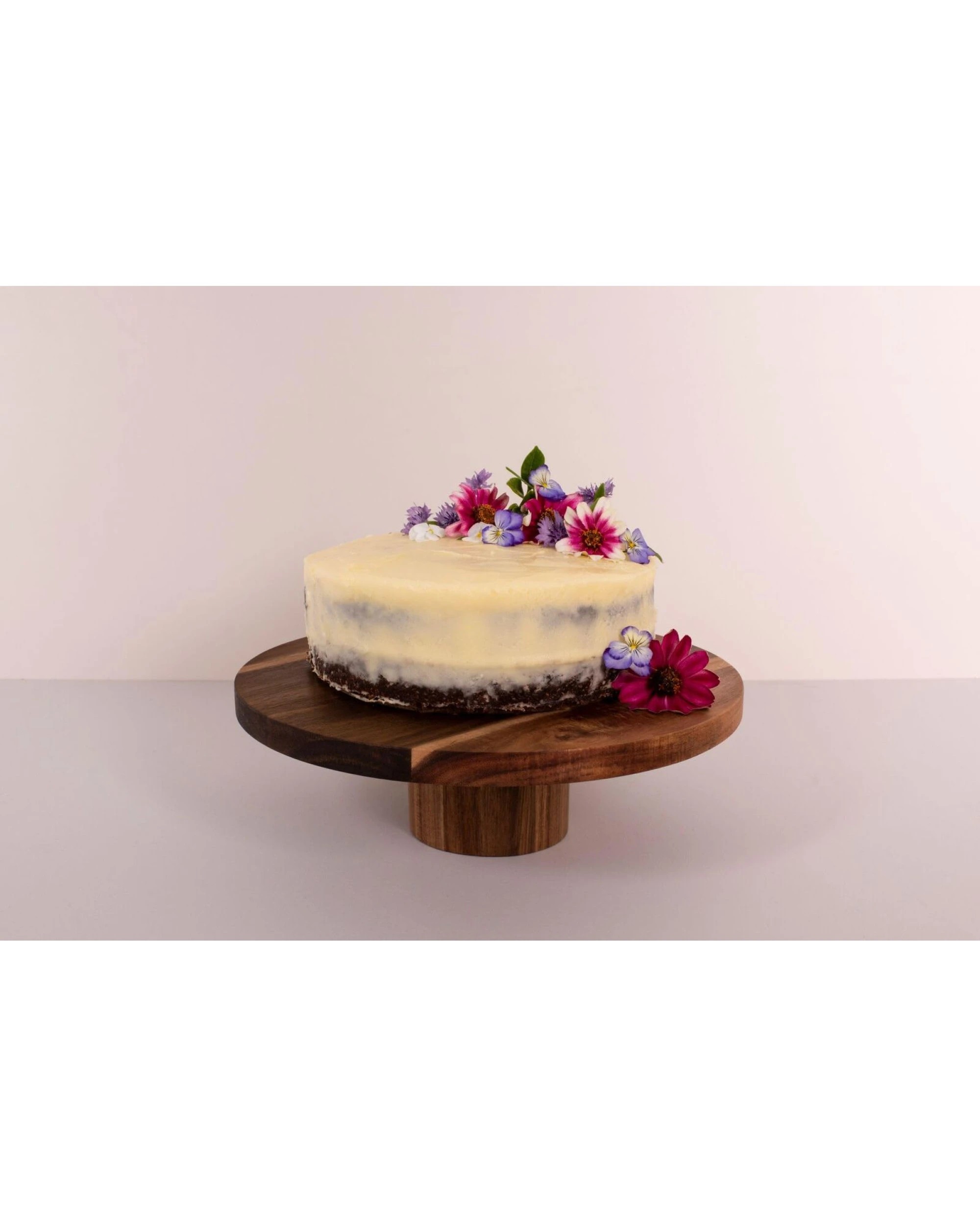 5 Peer Sorensen Round Cake Stand 30x10cm - Brown, 5 of 5