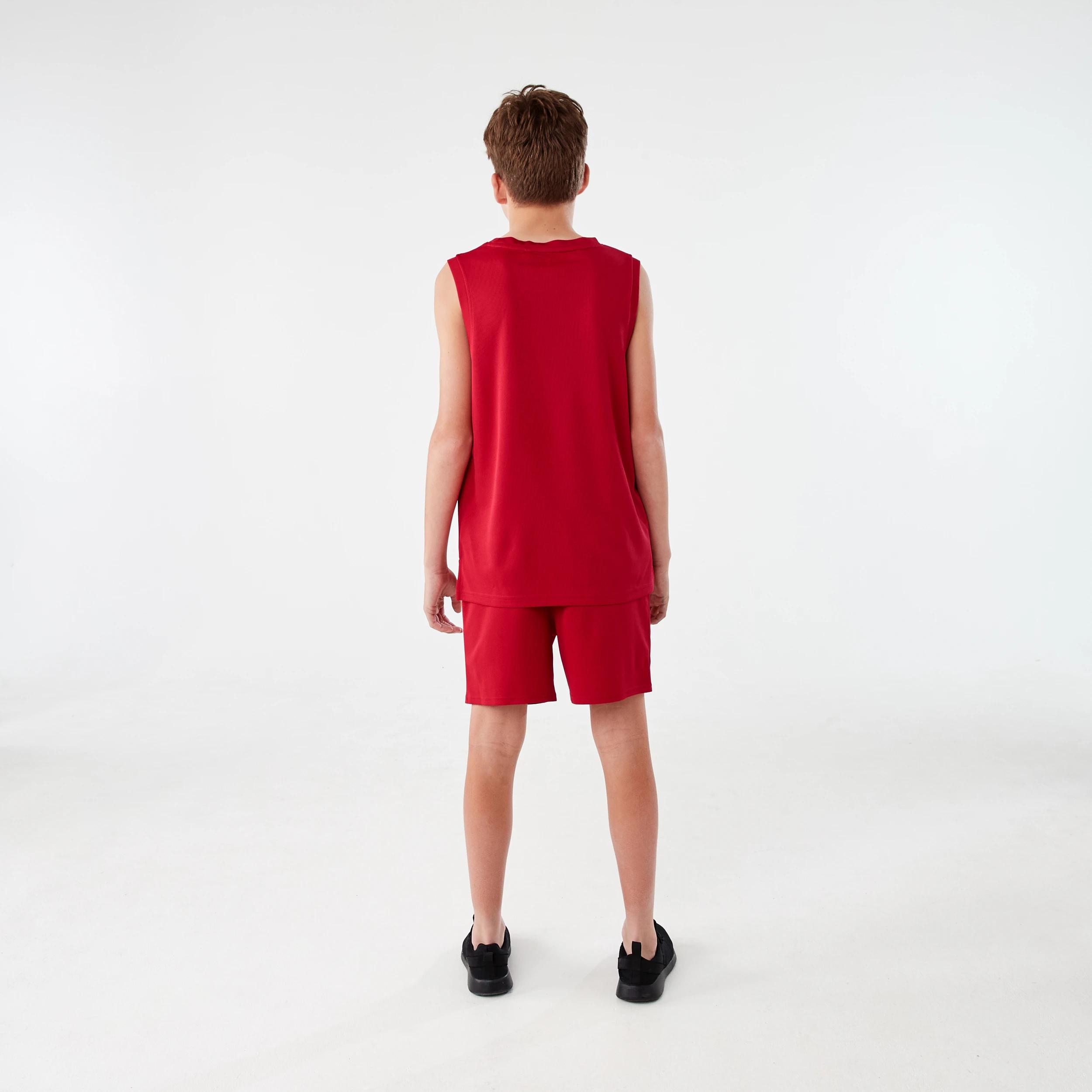 8 Official NBA Kids Mesh Shorts RED BULLS MESH SHORT, 8 of 8