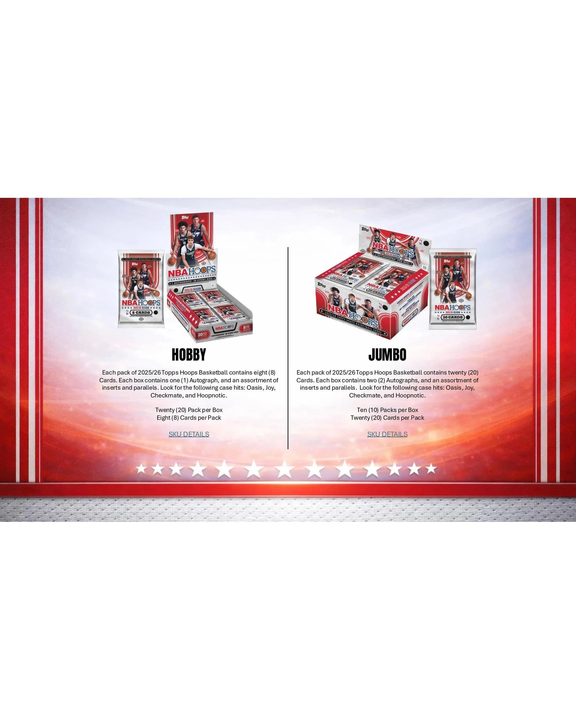 4 Topps 2025/2026 NBA Hoops Basketball Hobby Jumbo Box, 4 of 9