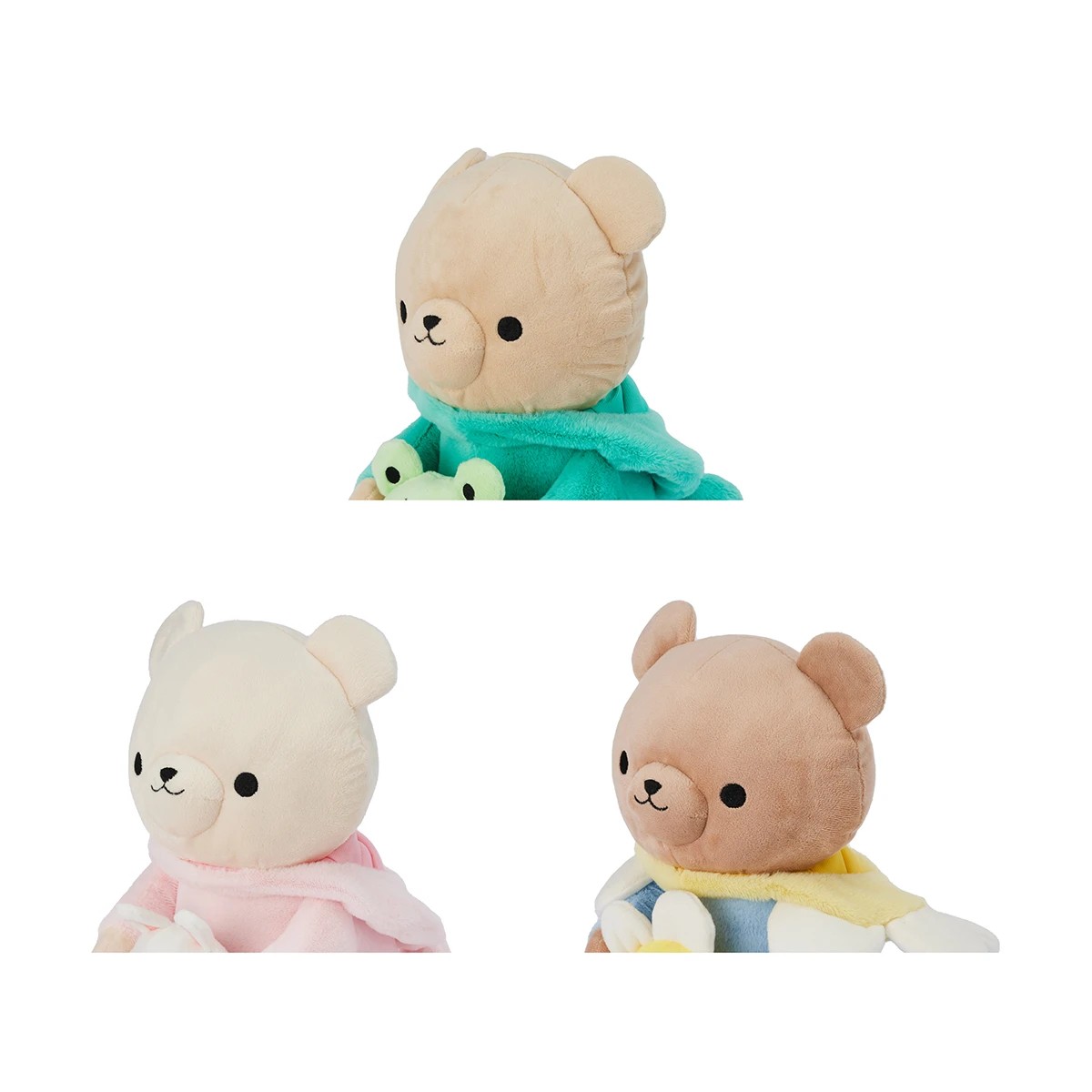 6 Hoodie Bear Plush Toy - Assorted, 6 of 9