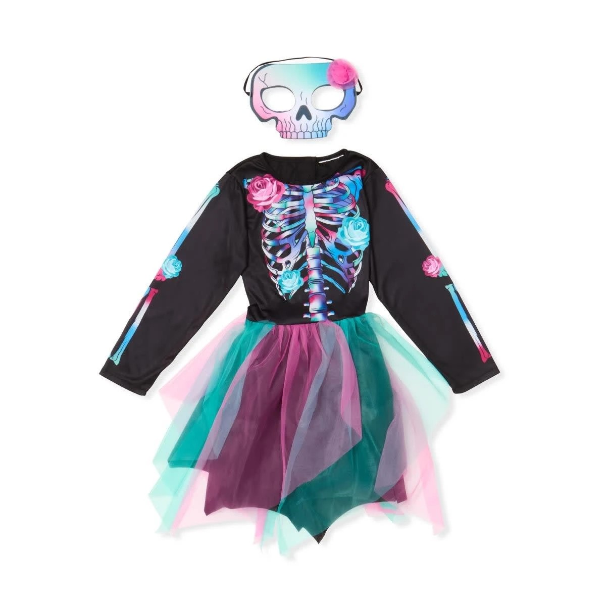 7 2 Piece Skeleton Costume - Ages 4-6, 7 of 10