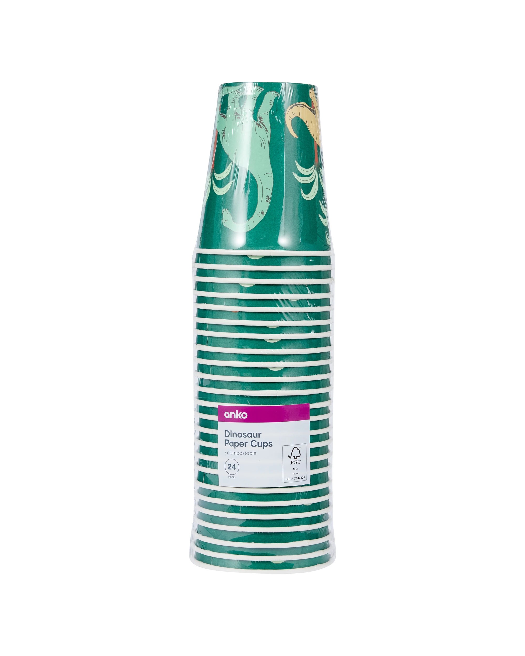 3 24 Pack Dinosaur Paper Cups, 3 of 3