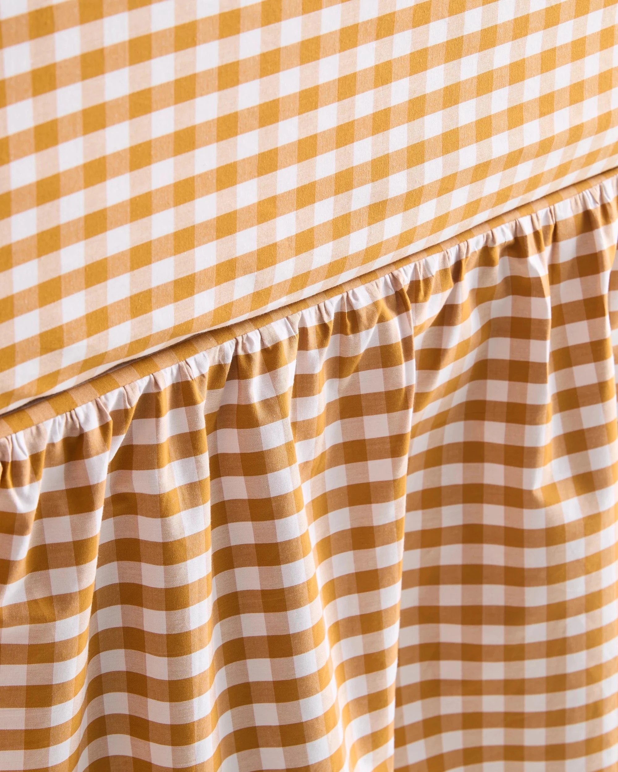 2 Target Australian Cotton Mix and Match Valance - King Bed - Yellow, 2 of 2
