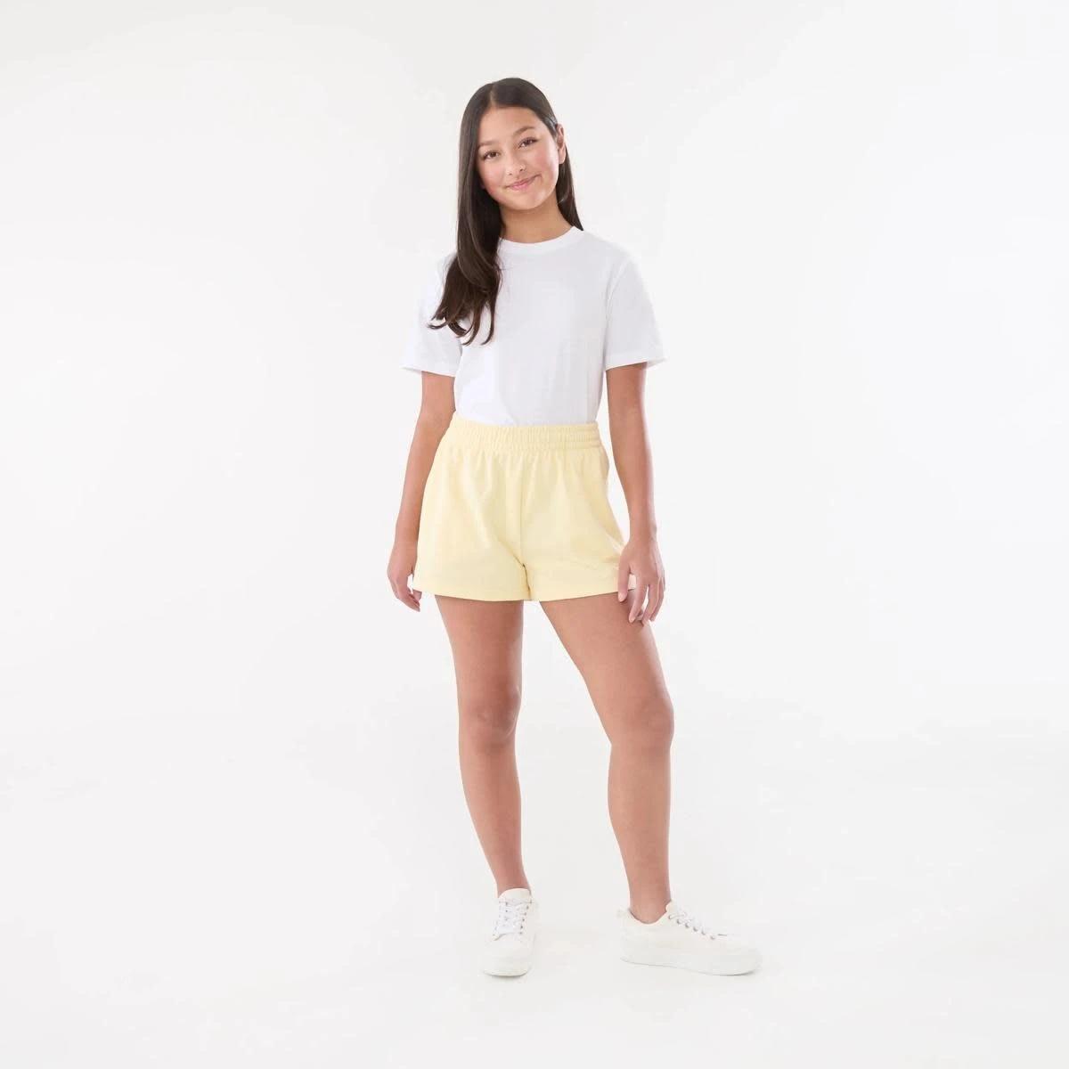 4 French Terry Shorts BUTTER CREAM, 4 of 5