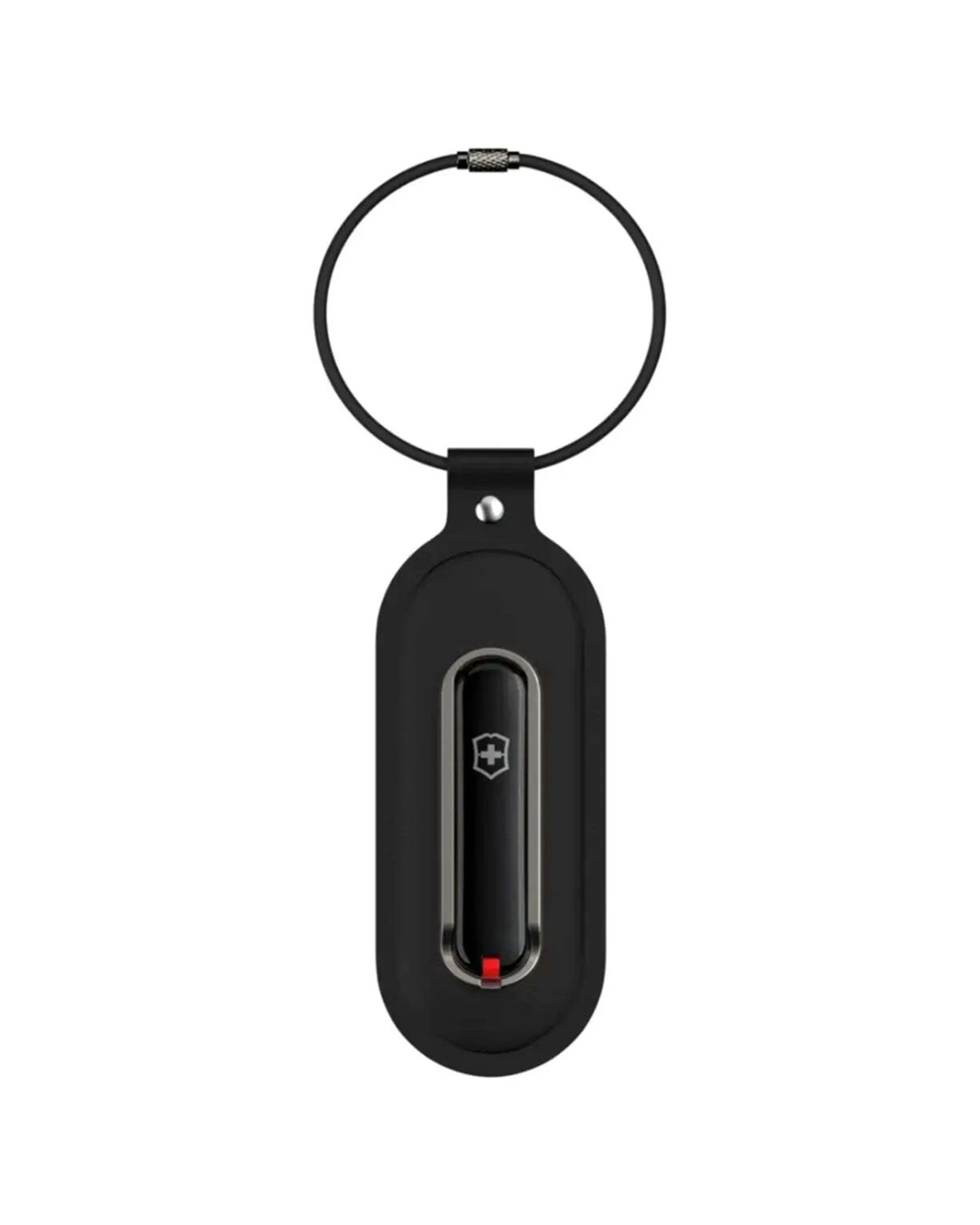 1 Victorinox ID Tag Travel Essentials Durable Luggage Identifier with Contact - Black, 1 of 2