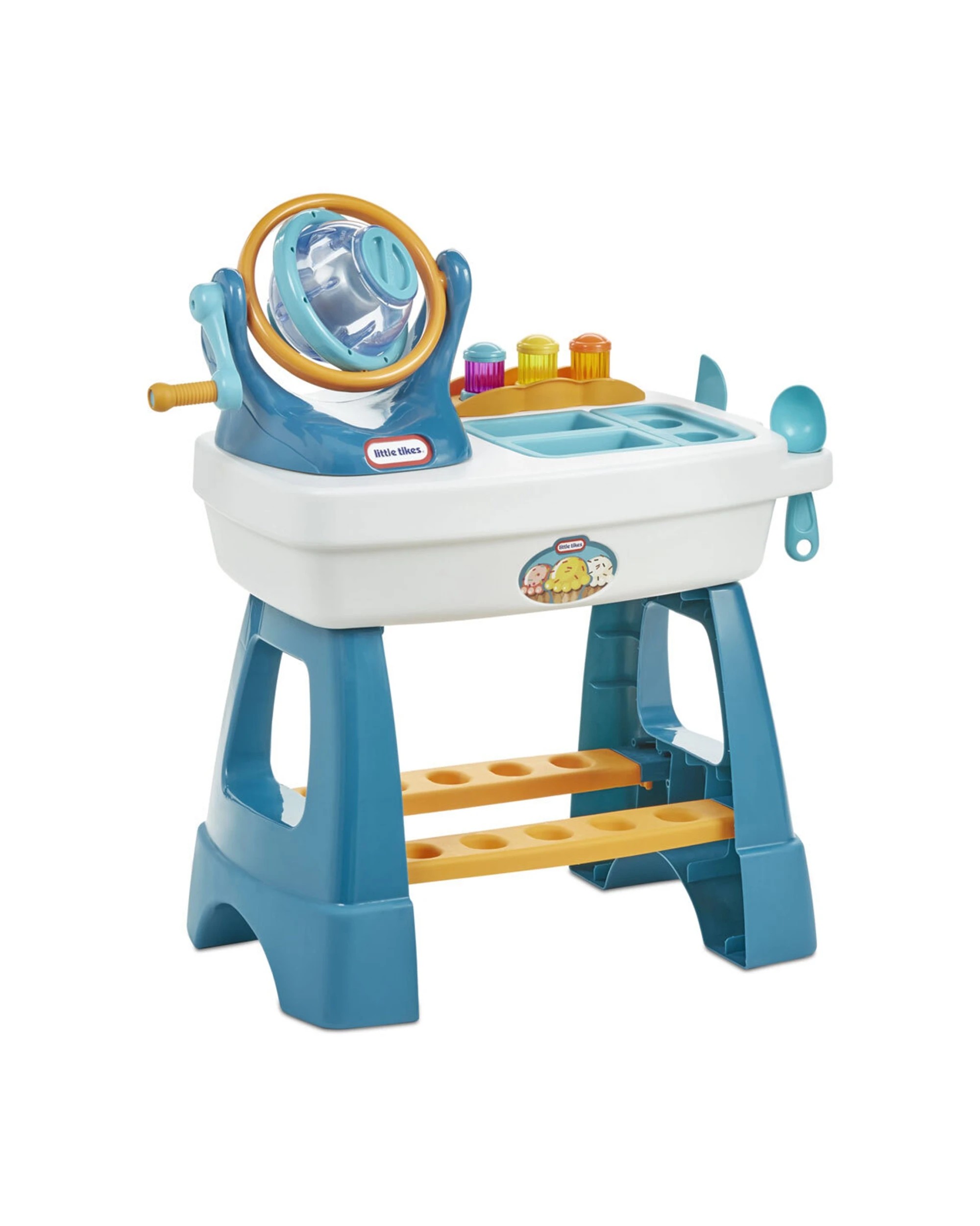 1 Little Tikes Now Make Real Ice Cream At Home Playset Hand Crank Ages 3 Years, 1 of 6