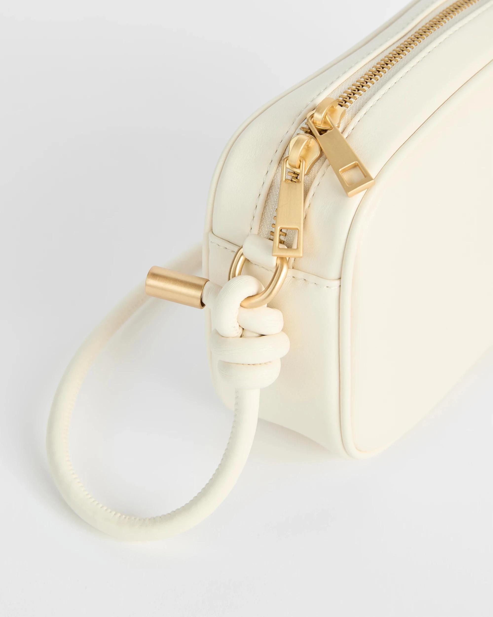 2 Target Knot Detail Crossbody Bag ECRU, 2 of 2