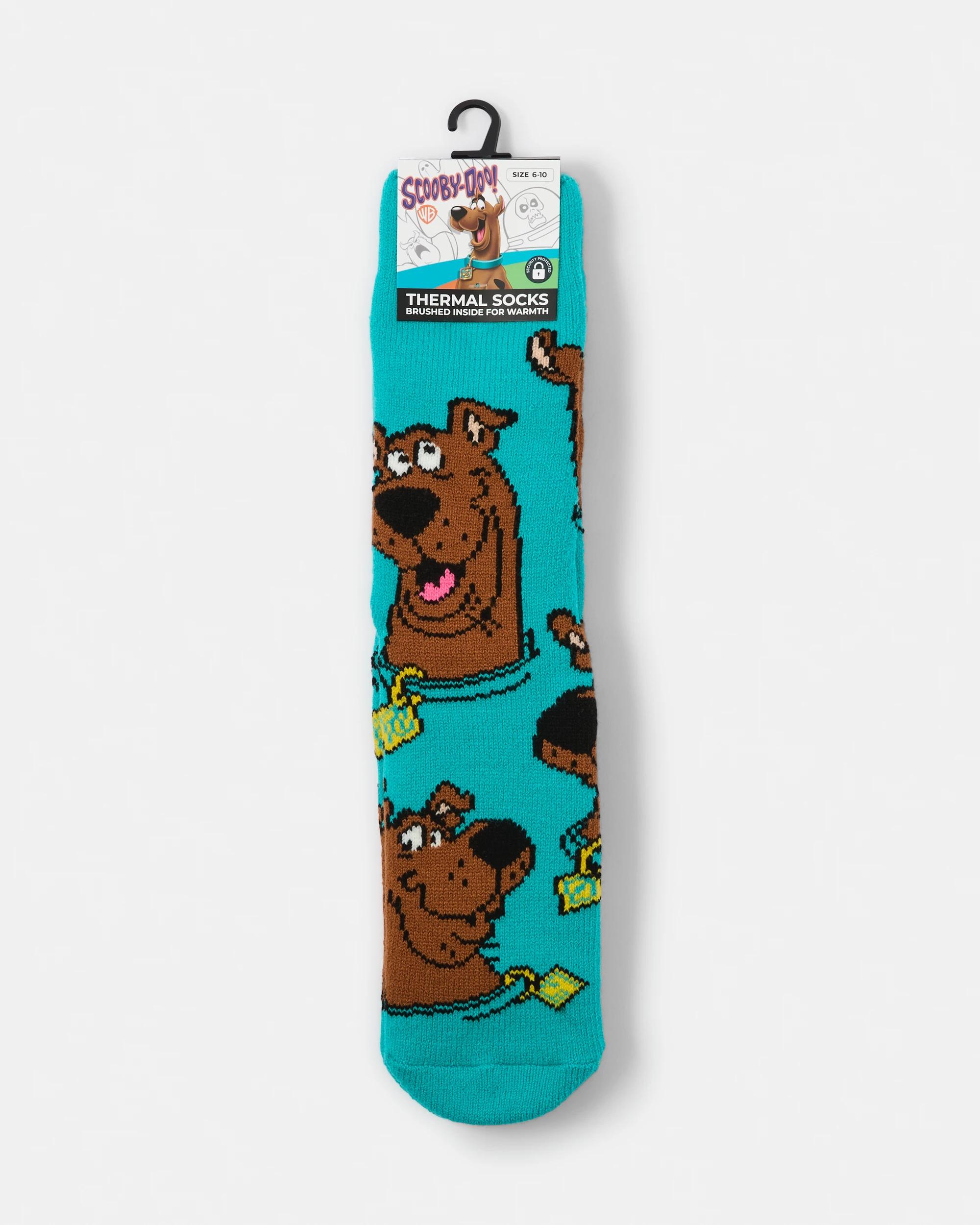 3 License Thermal Home Socks Scooby W26, 3 of 3