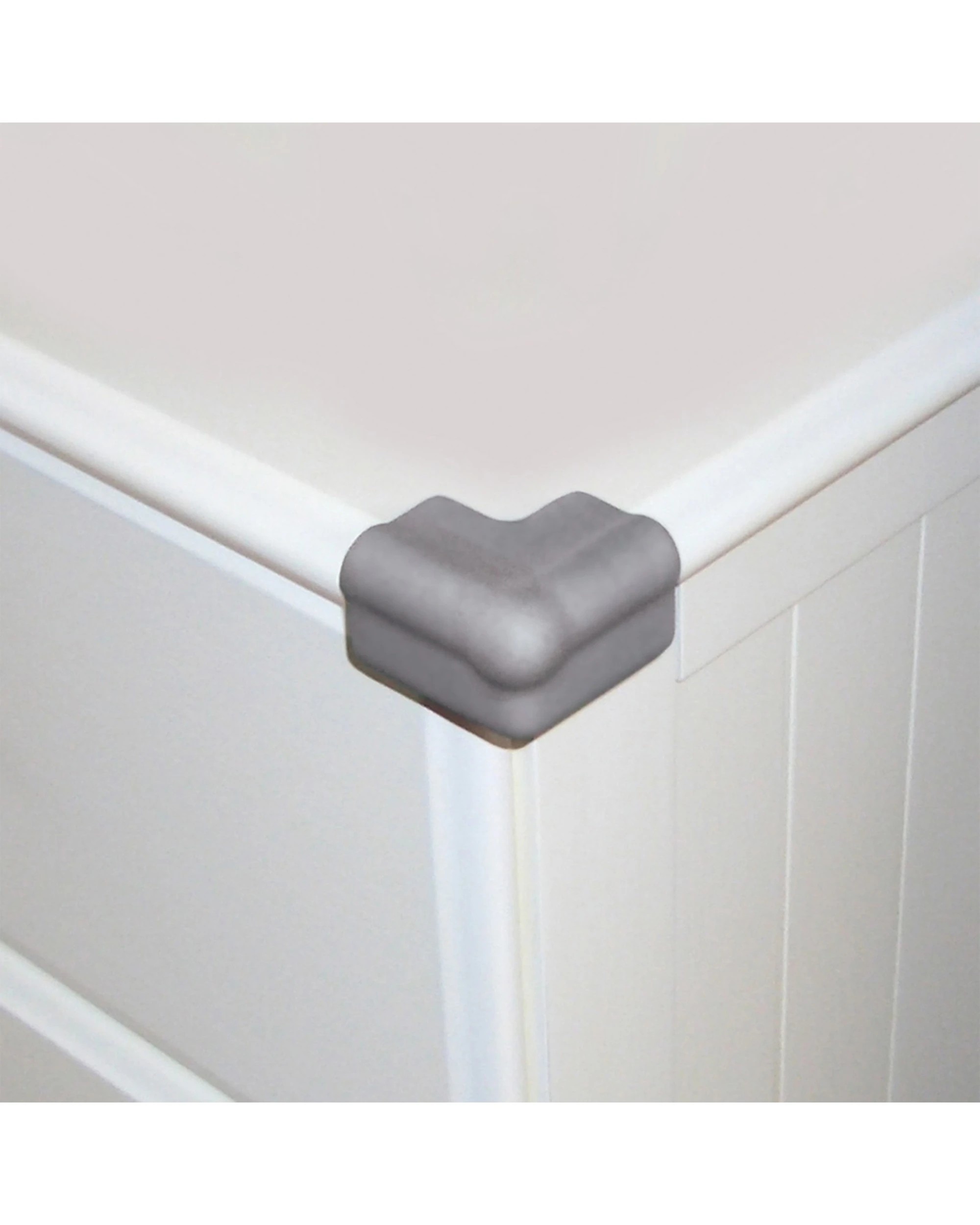 2 Dreambaby 4pc Baby Safety Foam Corner Bumpers Protect Sharp Furniture Edges - Grey, 2 of 2