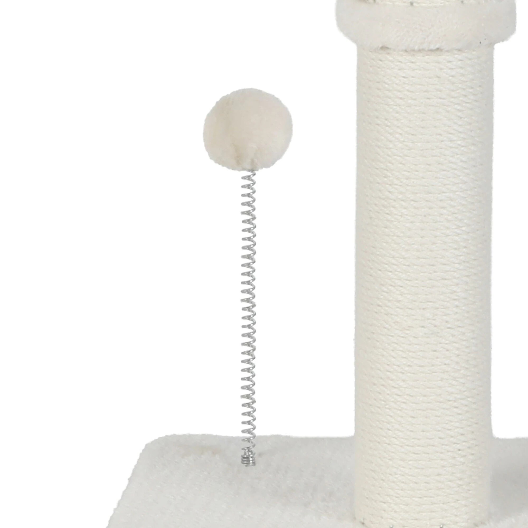 5 Pawz Cat Scratching Post - White, 5 of 9