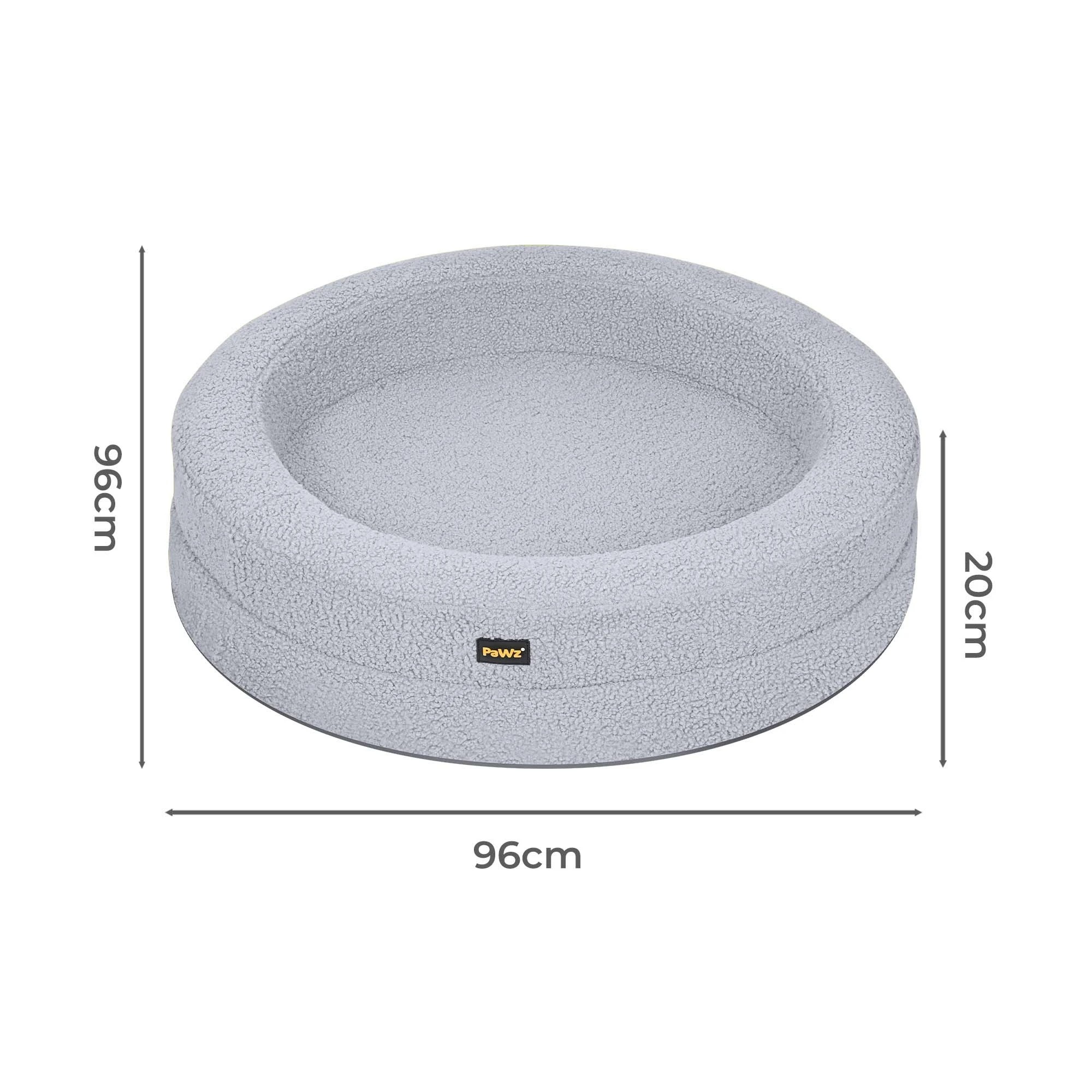 3 Pawz Washable Round Pet Bed XL, 3 of 9