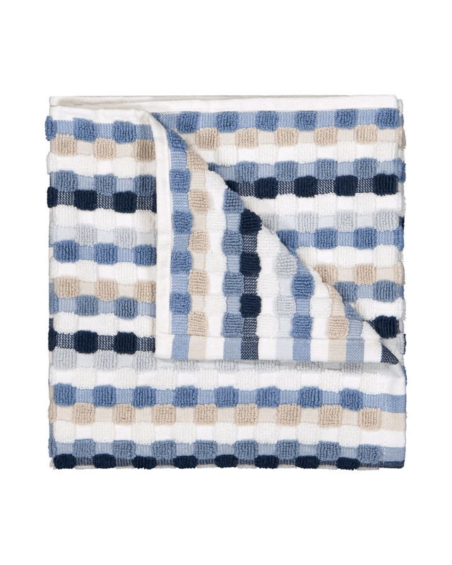 Blue Popcorn Cotton Hand T