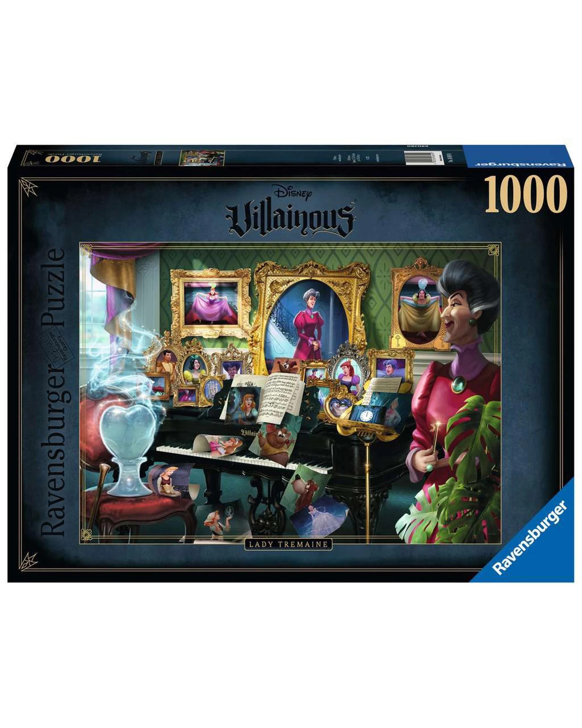 1 Ravensburger Disney Villainous Lady Tremaine 1000pc Jigsaw Puzzle, 1 of 1