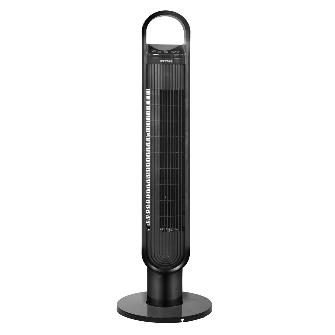 2 Spector Portable Bladeless Tower Fan 100cm Oscillating Remote Control LED Touch, 2 of 6