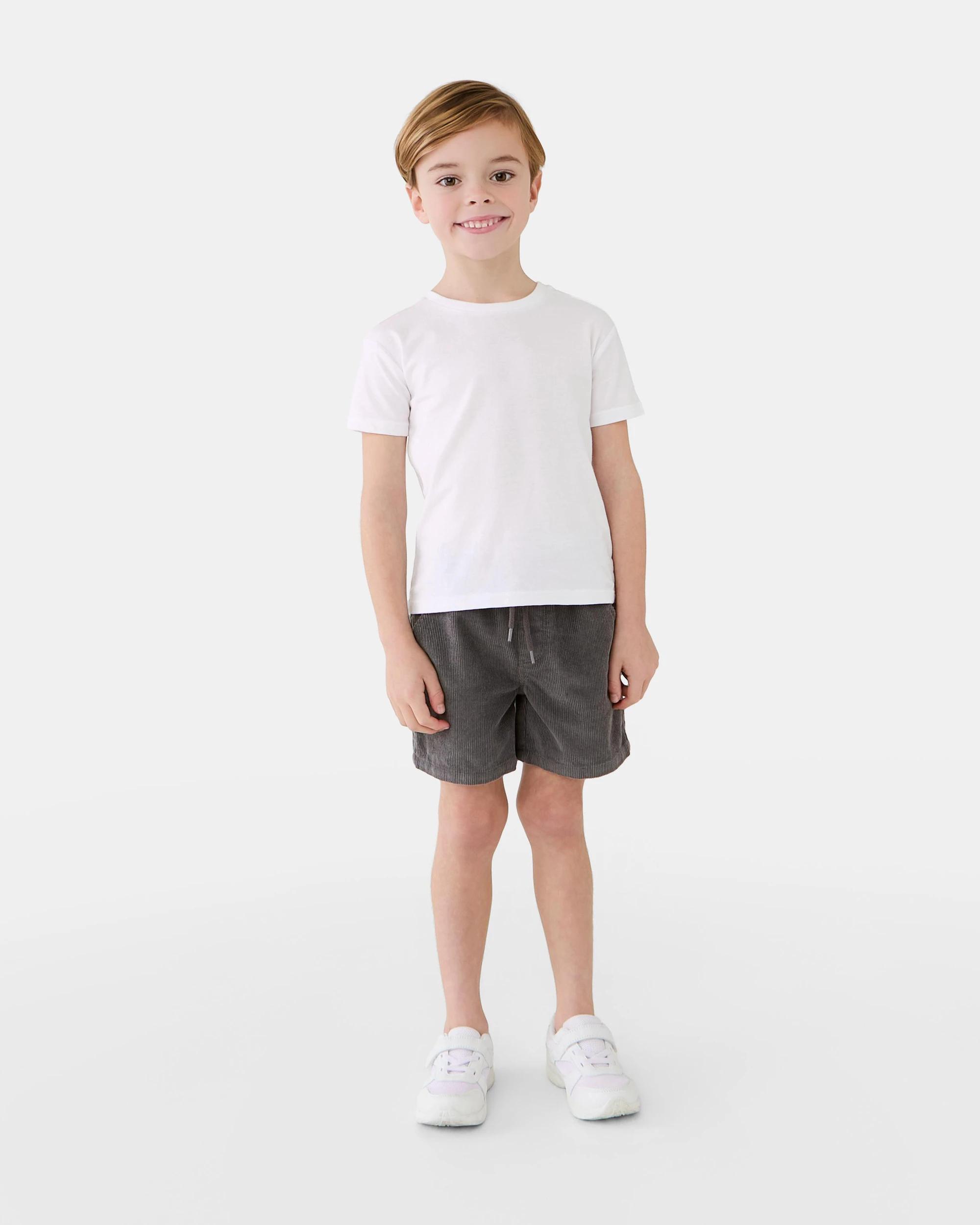 5 Corduroy Shorts Gry Castle, 5 of 6