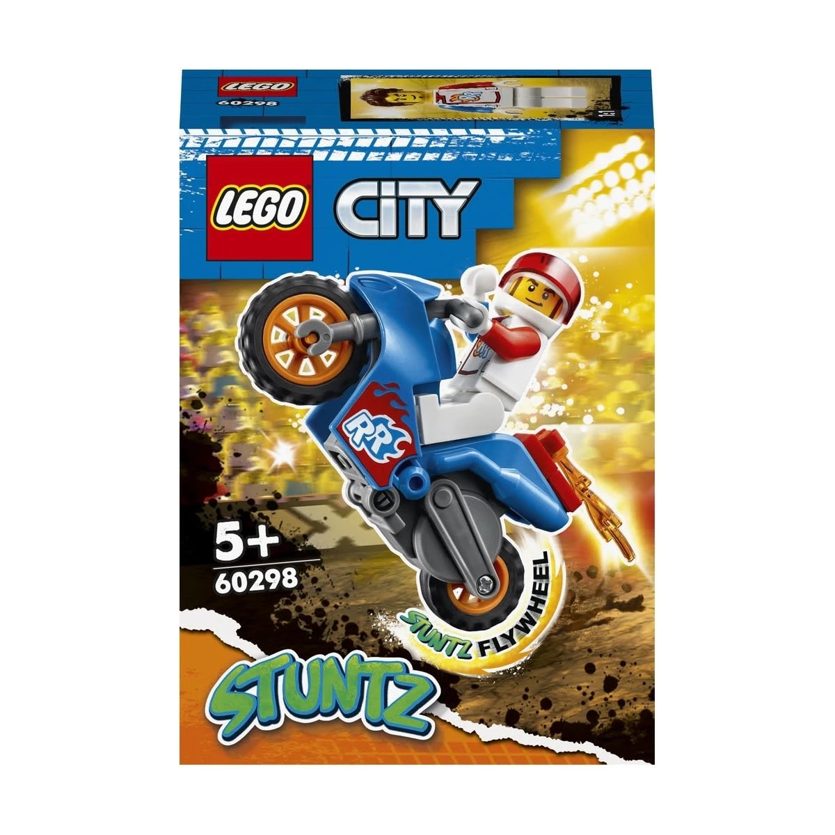 1 LEGO City Stunt Rocket Stunt Bike 60298, 1 of 8