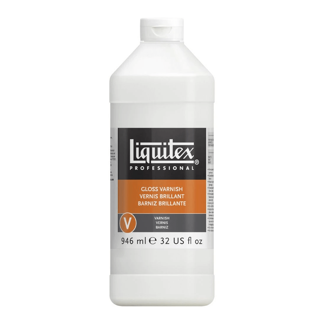 1 Liquitex Gloss Varnish 946mL, 1 of 1