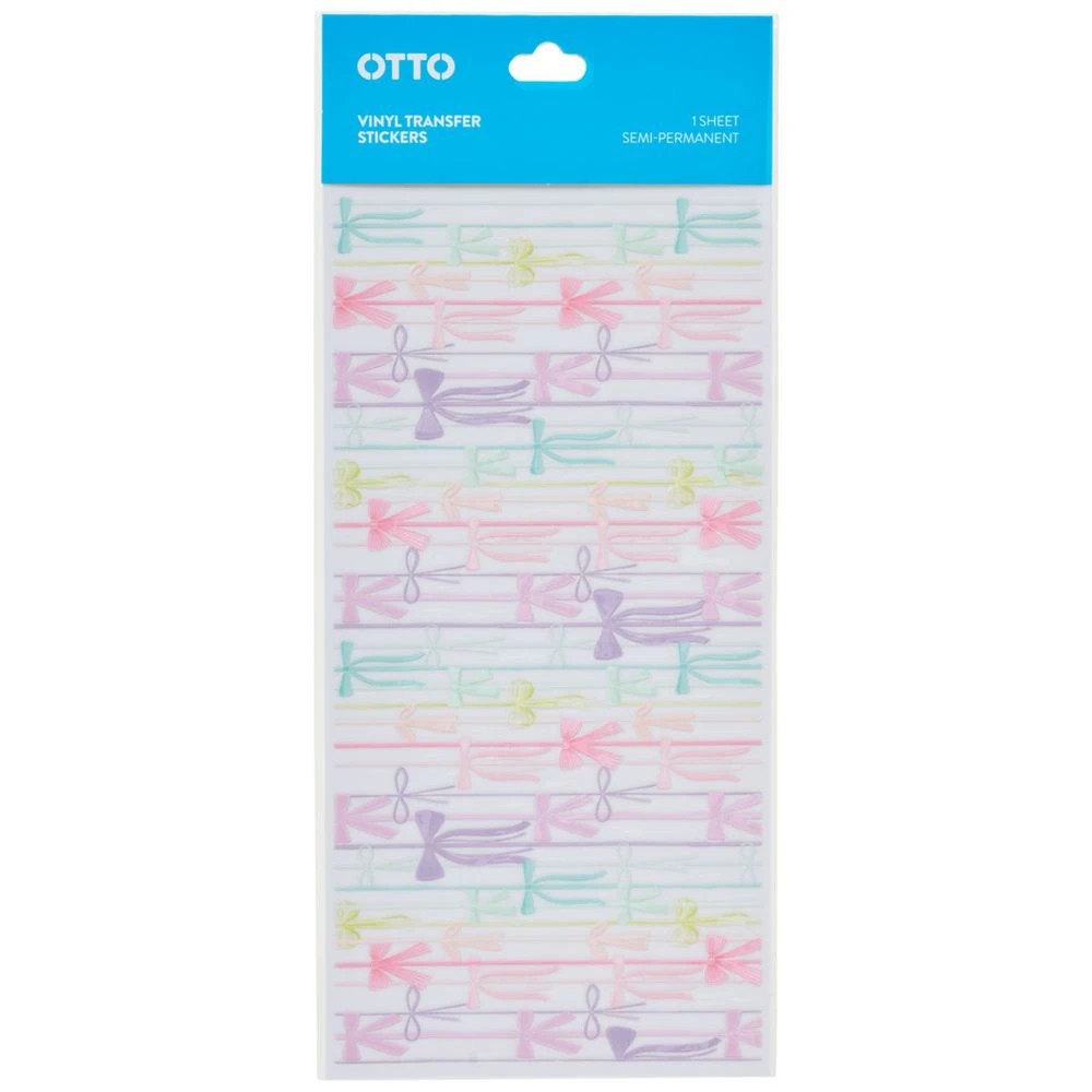 1 Otto Cold Transfer Sticker Bows, 1 of 5