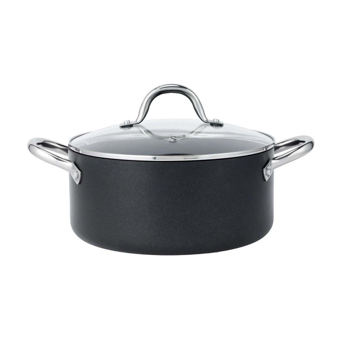 1 24cm Hard Anodised Non-Stick Casserole, 1 of 6