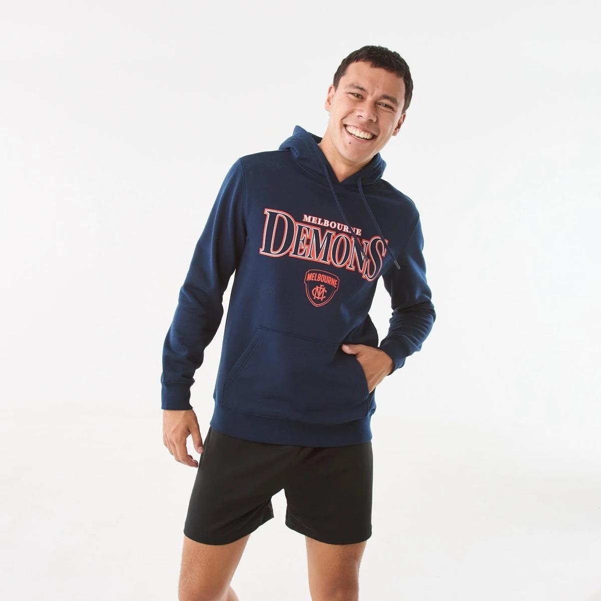 1 Official AFL Adult Hoodie Melbourne, 1 of 7