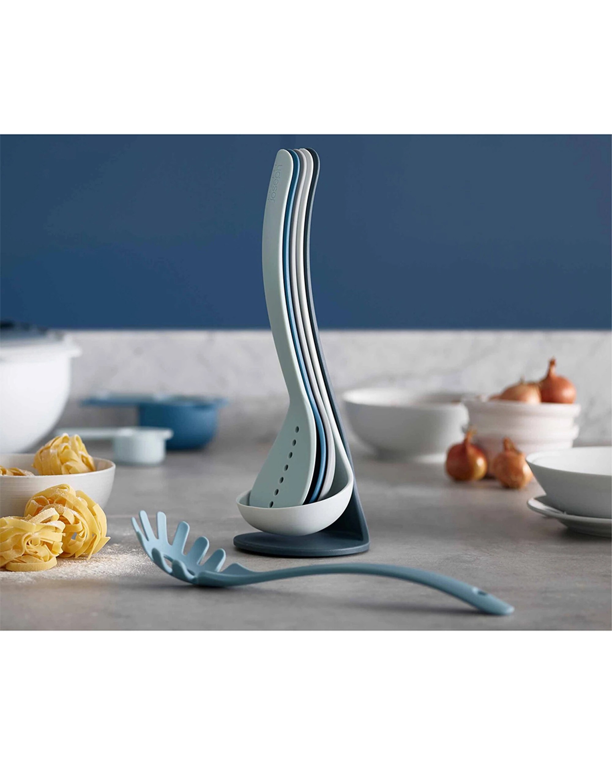 2 Joseph Joseph Nest Spatula Spoon Kitchen Utensils Set Magnetic Handles - Multi, 2 of 4
