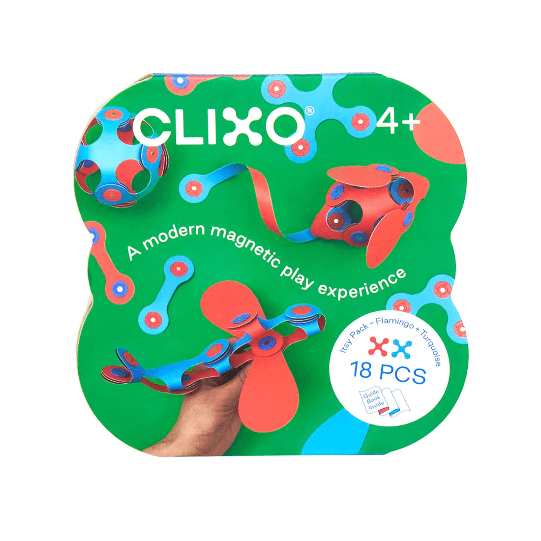 1 CLIXO Itsy Pack Flamingo/Turquoise, 1 of 3