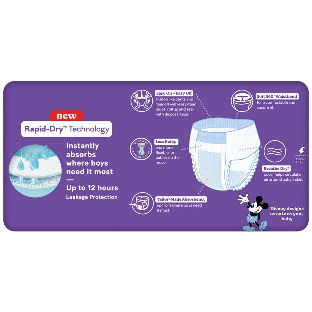 5 Huggies Nappy Pants Junior Boy 24 Pack, 5 of 10