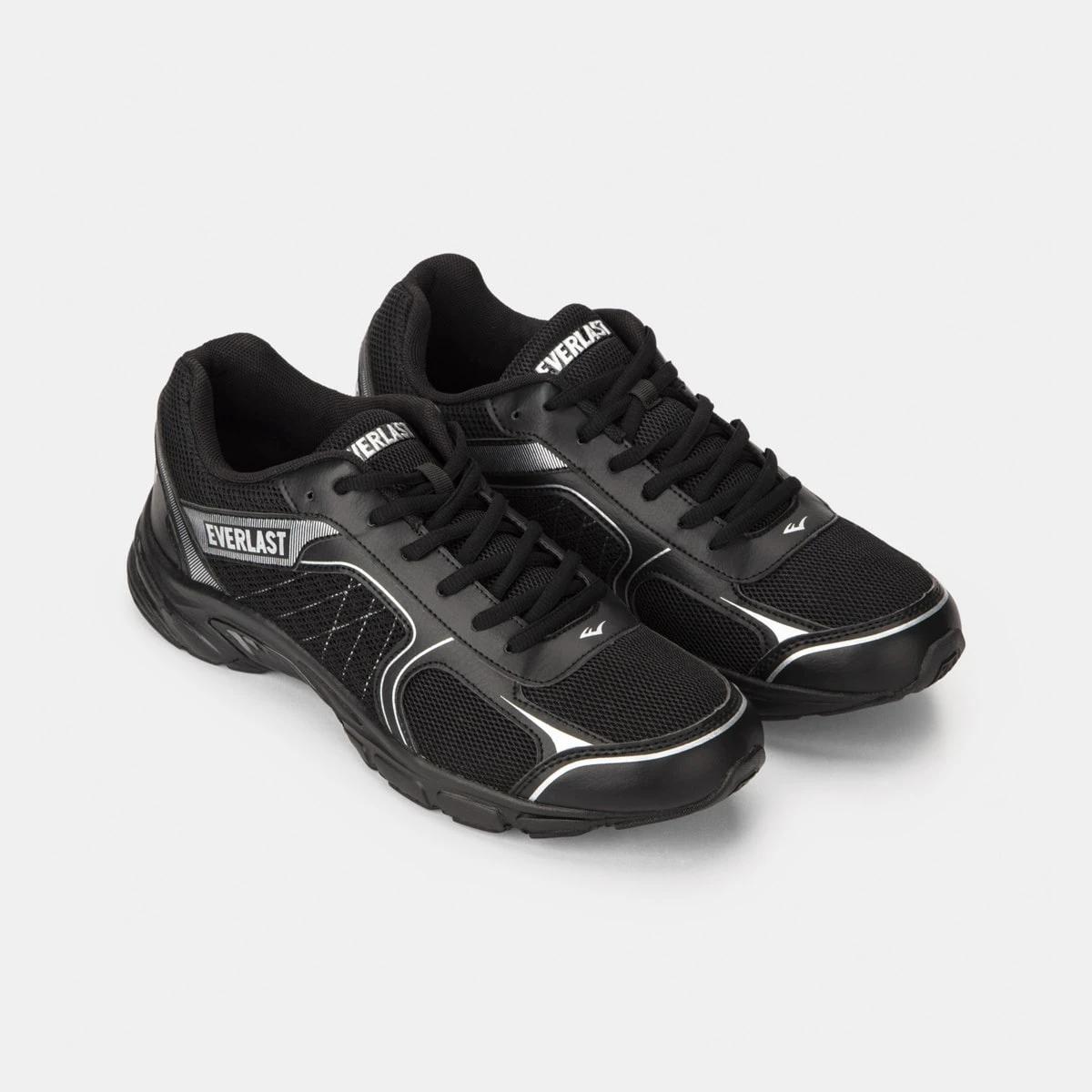 4 Everlast Mens Treadwell Sneakers Black, 4 of 5