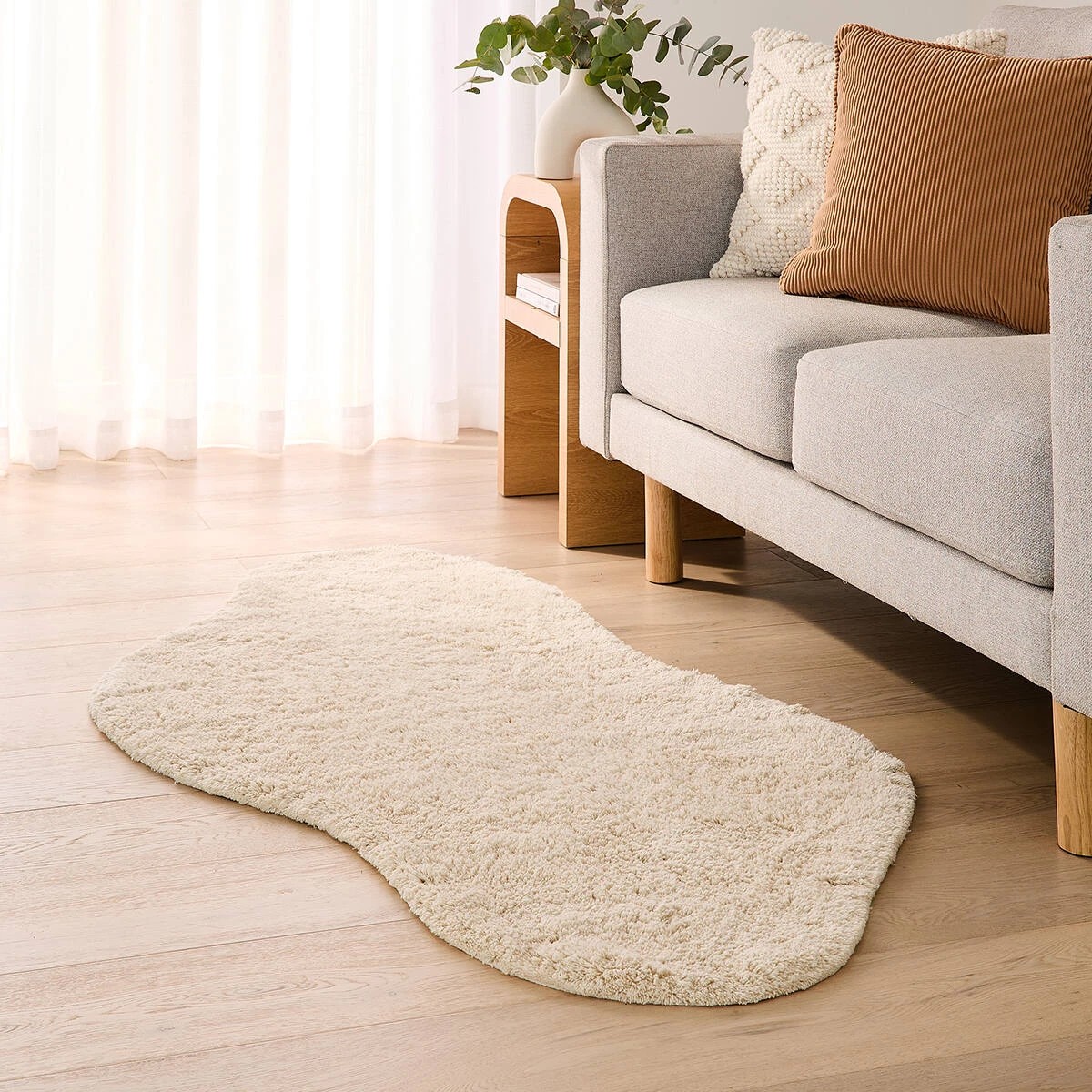 1 Puddle Rug - White, Small - 150cm x 80cm, 1 of 6