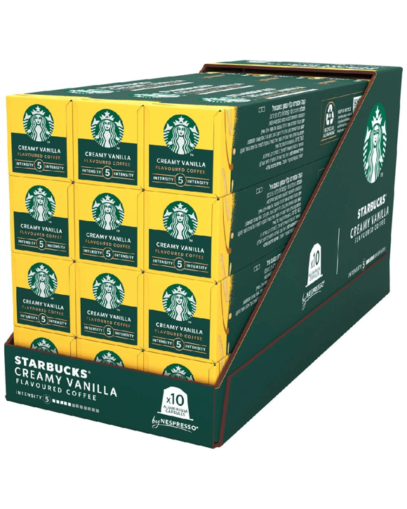 Nespresso Starbucks Creamy Vanilla Capsules 120 Pack