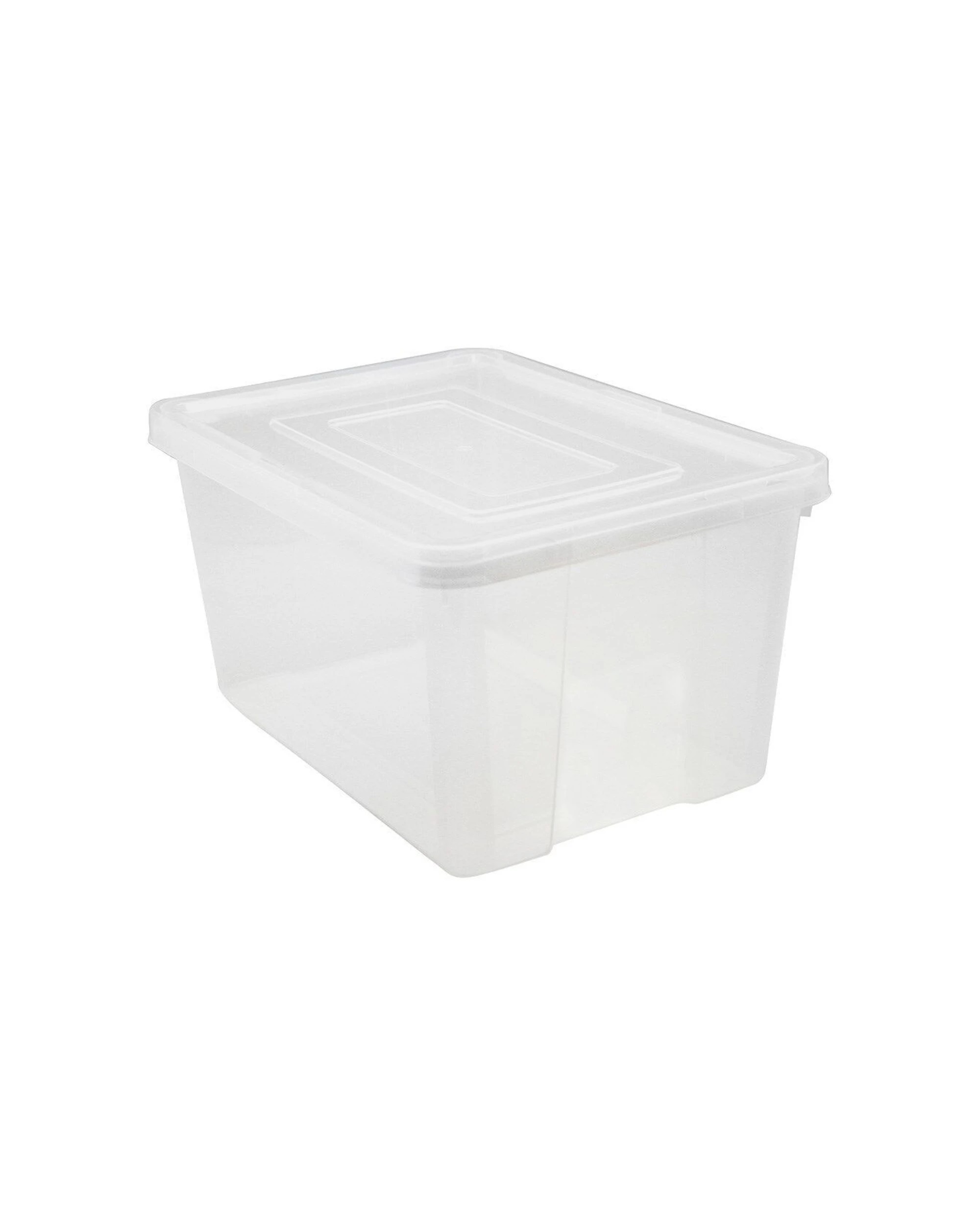 5 Boxsweden 6PK Essentials Heavy Duty Storage Organiser Box Tub 15L 38x27cm - Plain, 5 of 5