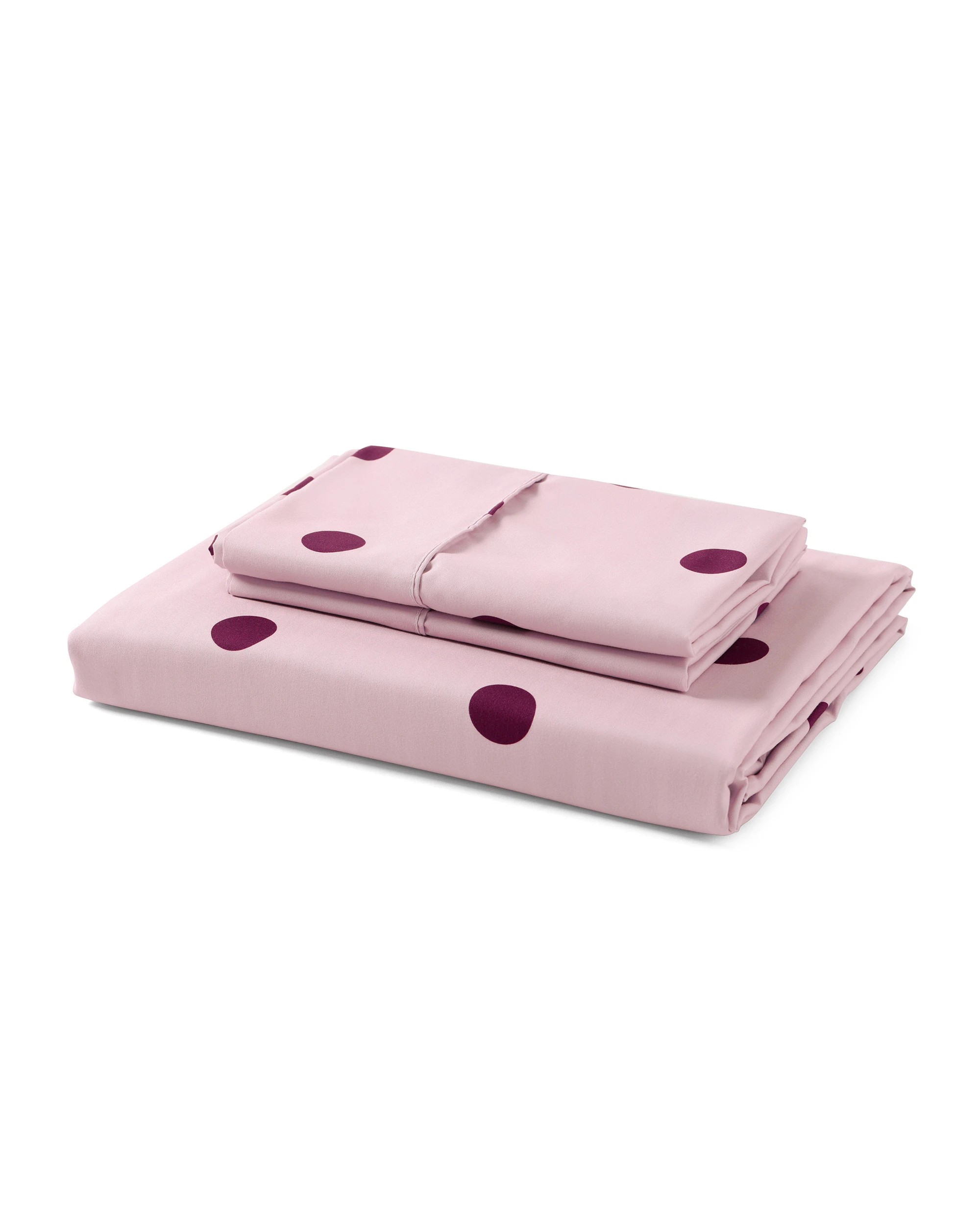 6 Dreamaker Pippa Polka Dot Fitted Sheet Set - King Bed - Pink, 6 of 6