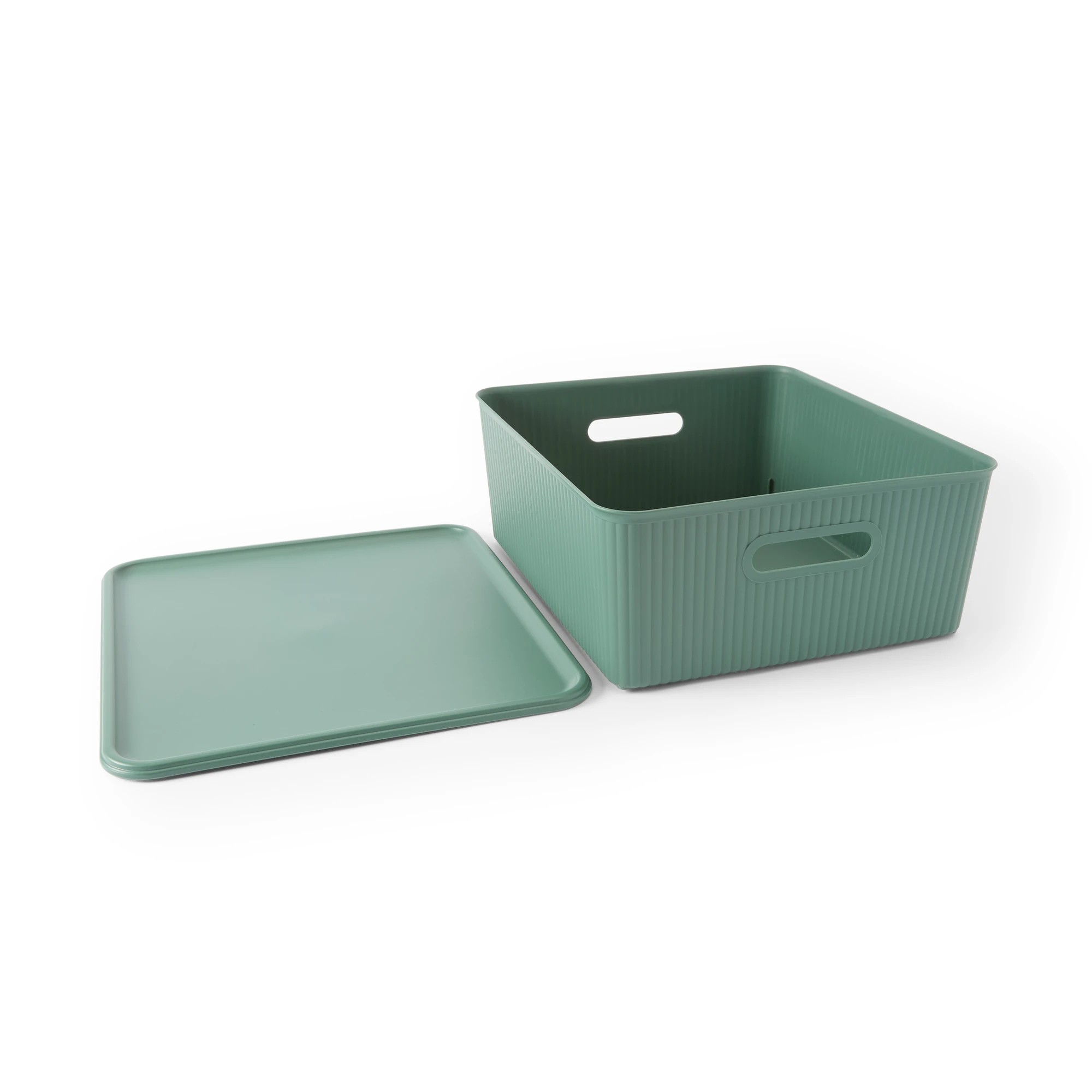 5 19L Ribbed Container - Green, 5 of 9