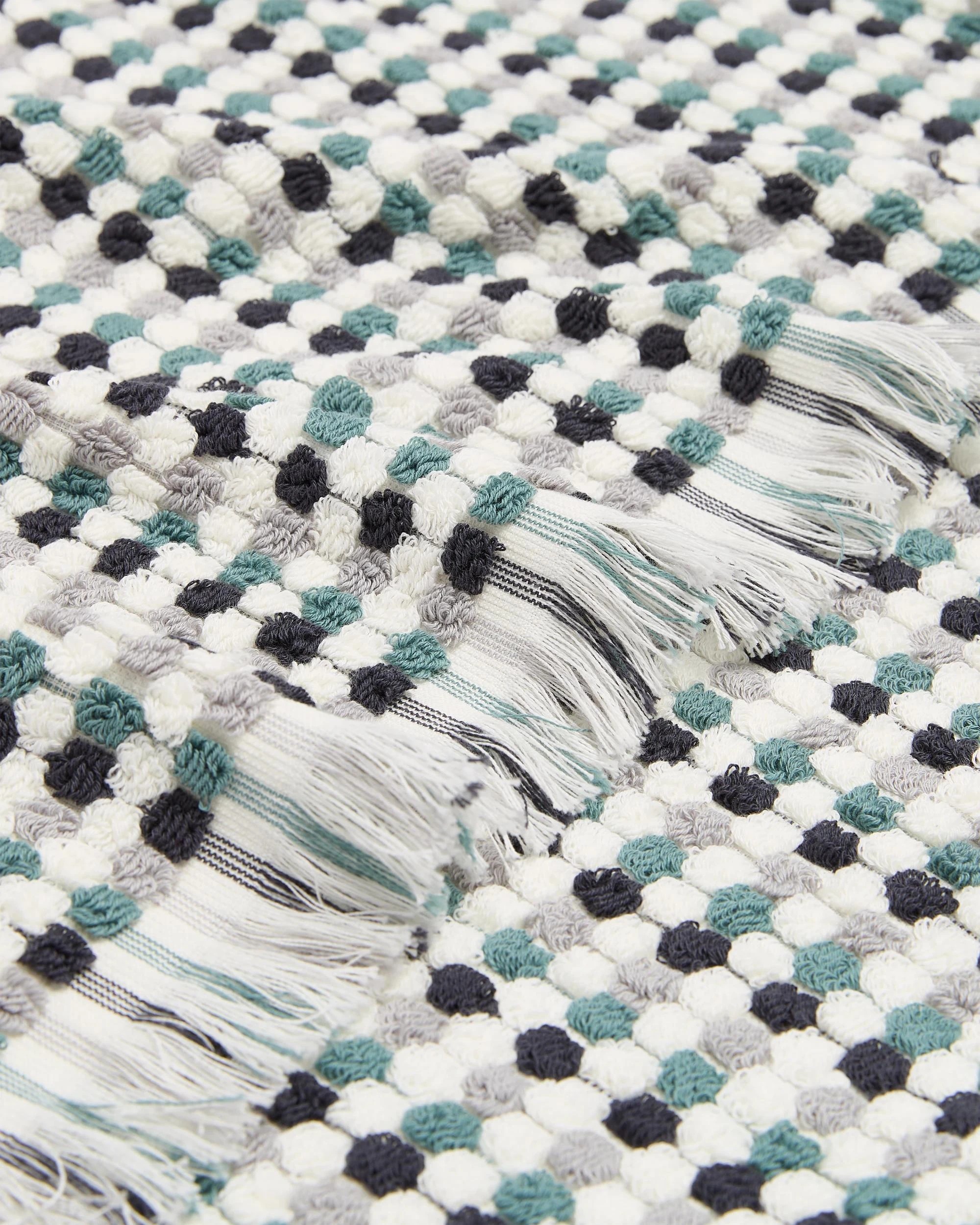 2 Target Charli Australian Cotton Popcorn Bath Towel - Green, 2 of 2