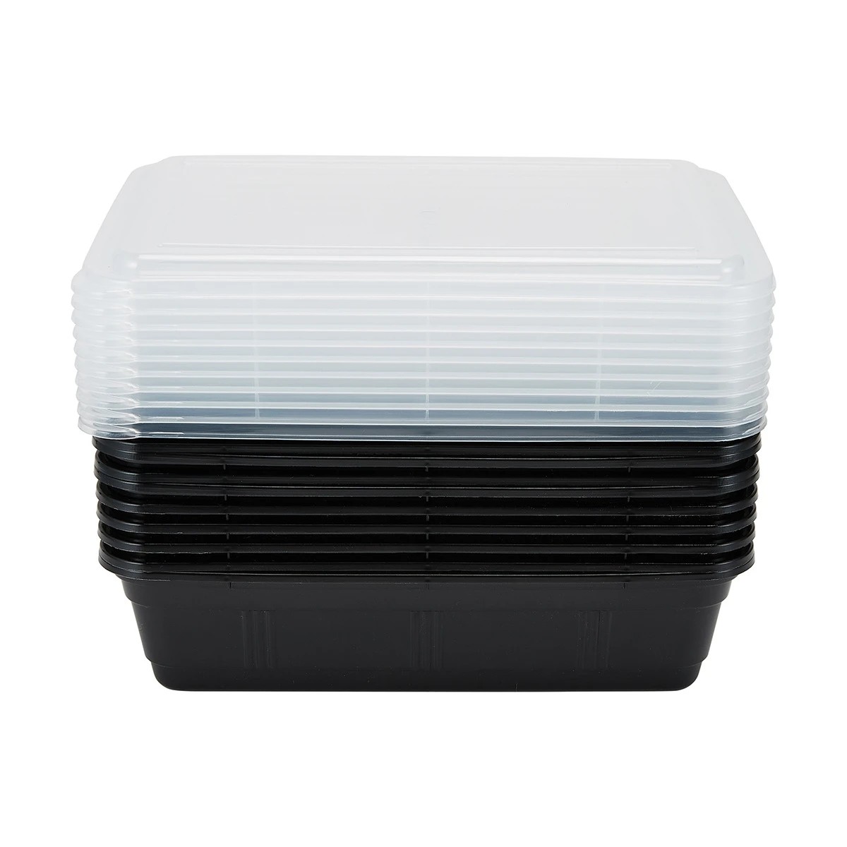 1 10 Piece 1 Compartment Meal Prep Containers, 1 of 6