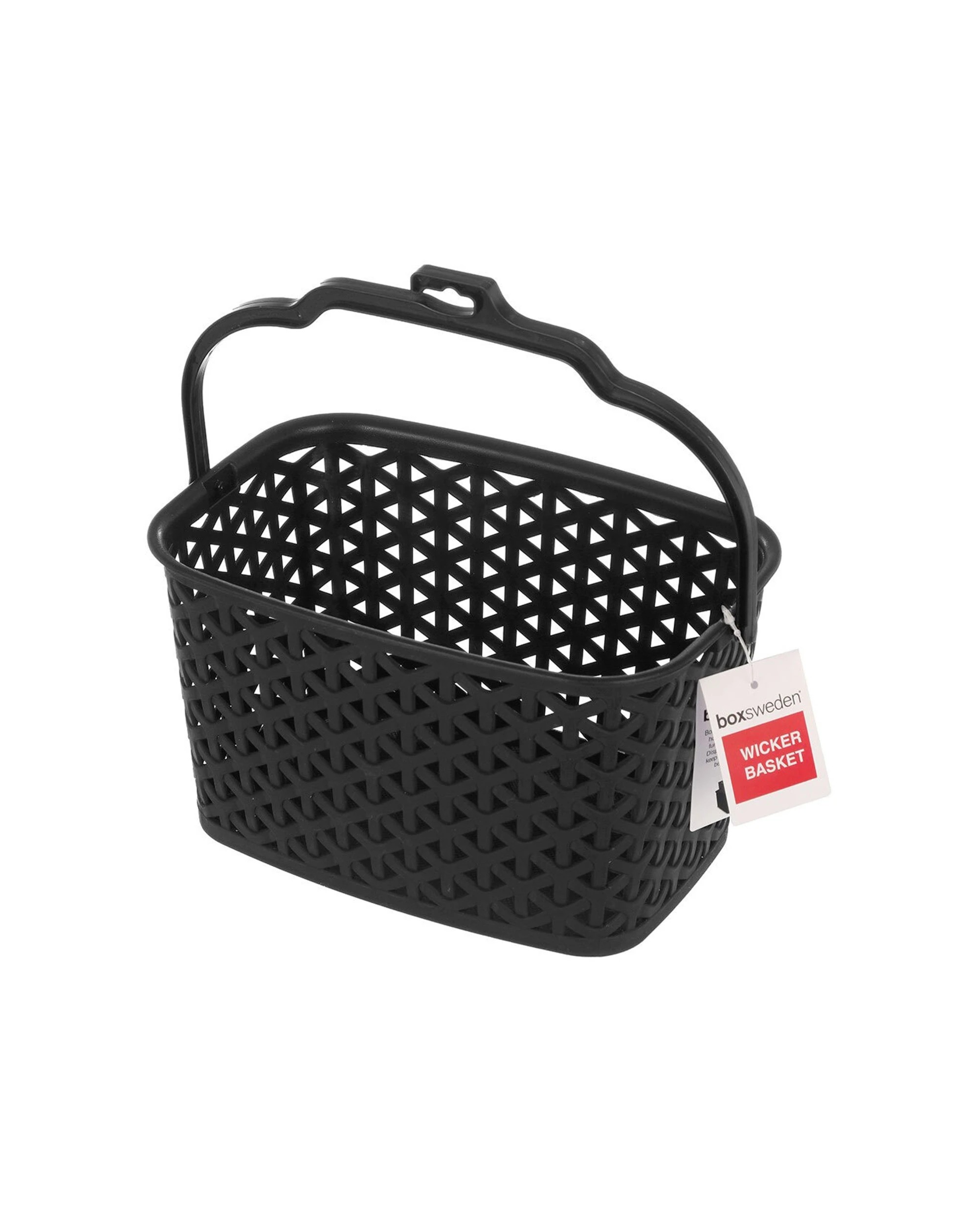 1 Boxsweden Wicker Design Peg Basket Storage Holder/organiser W/ Hook - Assorted, 1 of 4