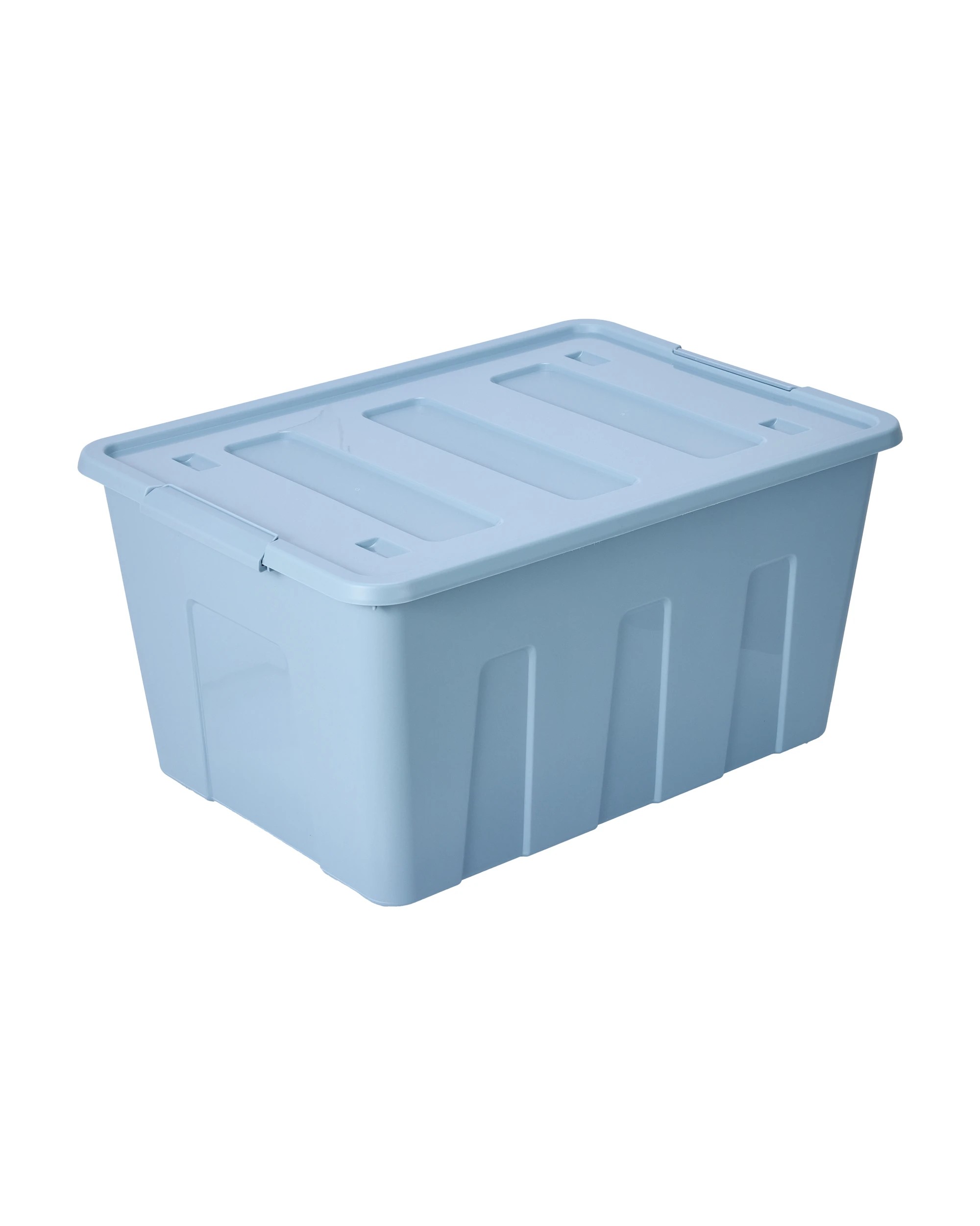 1 60L Storage Tub on Wheels - Blue, 1 of 6