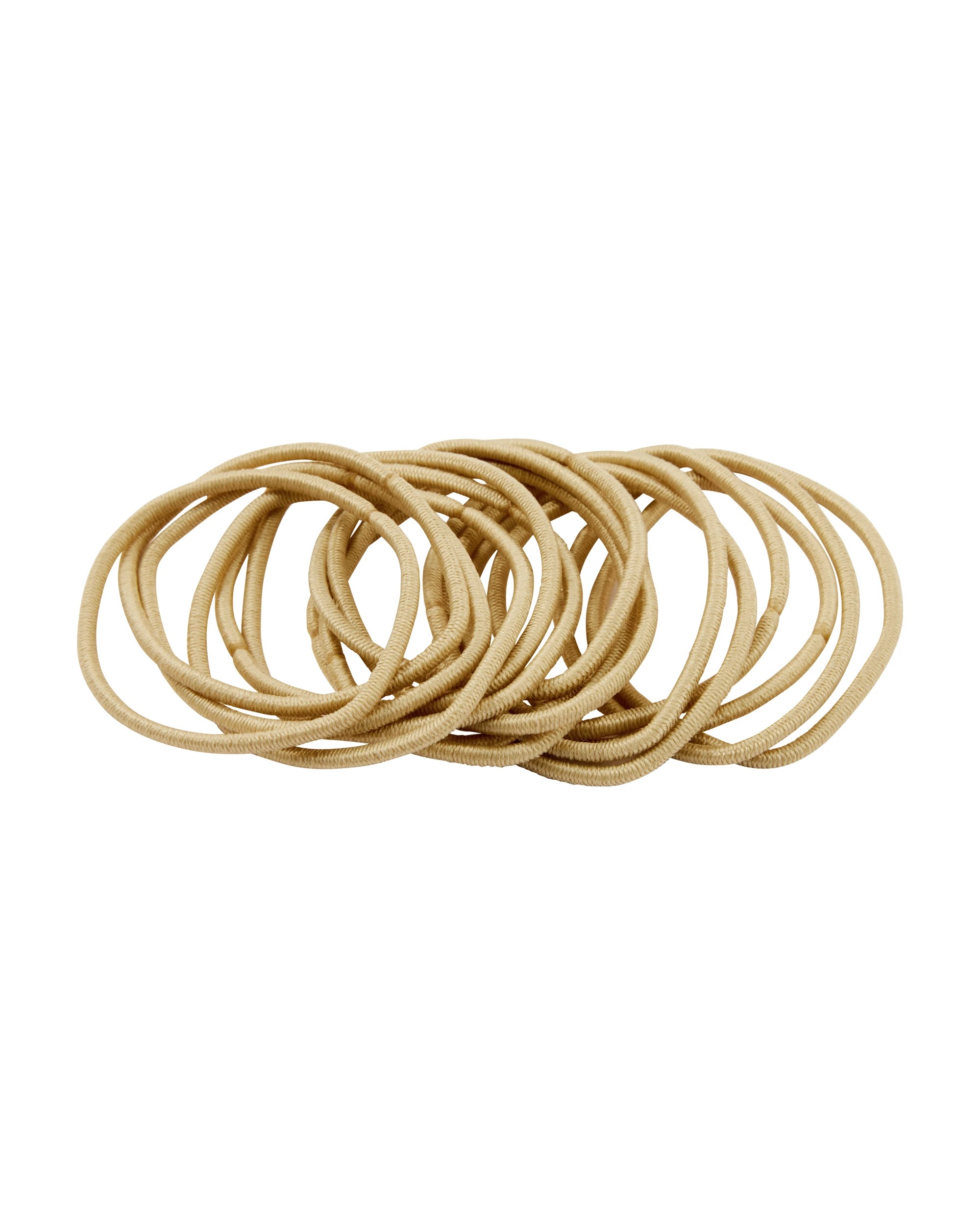 2 OXX Haircare 16 Piece Hair Elastics - Blonde, 2 of 3