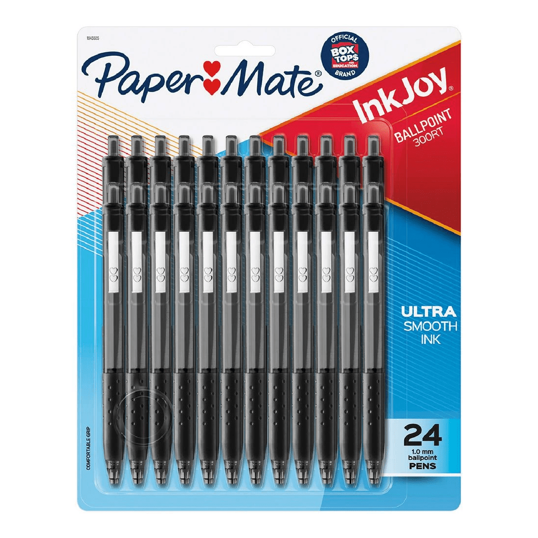1 Paper Mate InkJoy 300RT Ballpoint Pens Black 24 Pack, 1 of 5