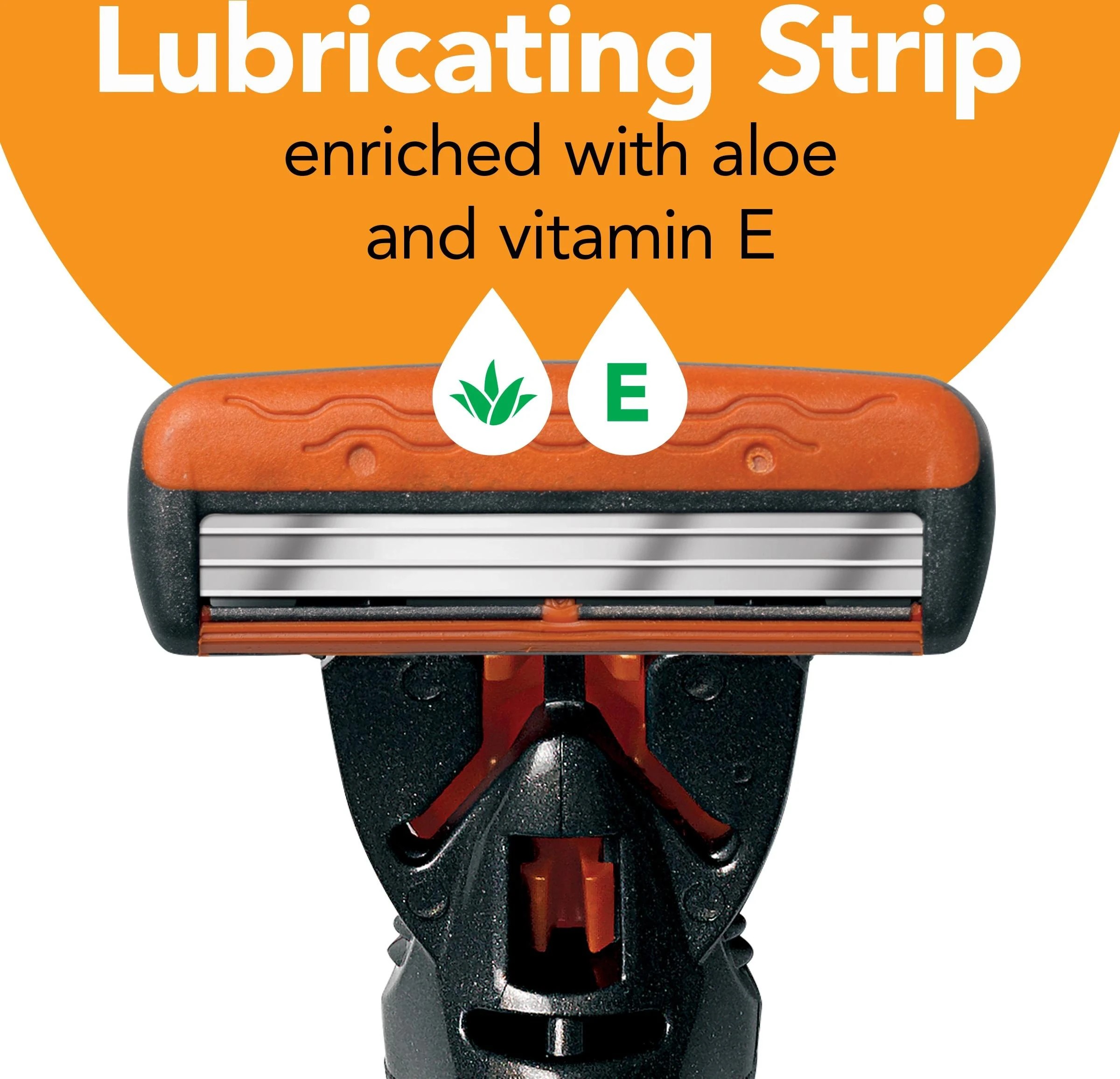 7 BIC Hybrid Advance Razor - Orange, 7 of 9