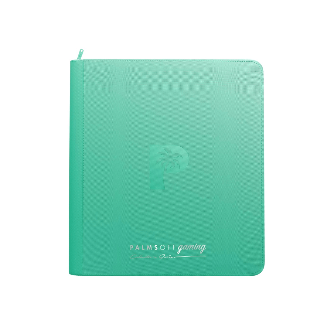 7 Palms Off Gaming Collector's Series 12 Pocket Zip Binder - Turquoise - Multi, 7 of 8