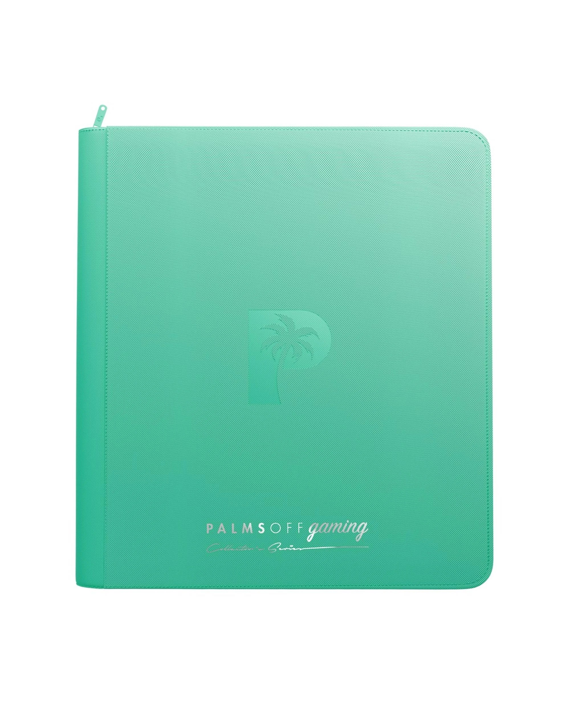 7 Palms Off Gaming Collector's Series 12 Pocket Zip Binder - Turquoise - Multi, 7 of 8