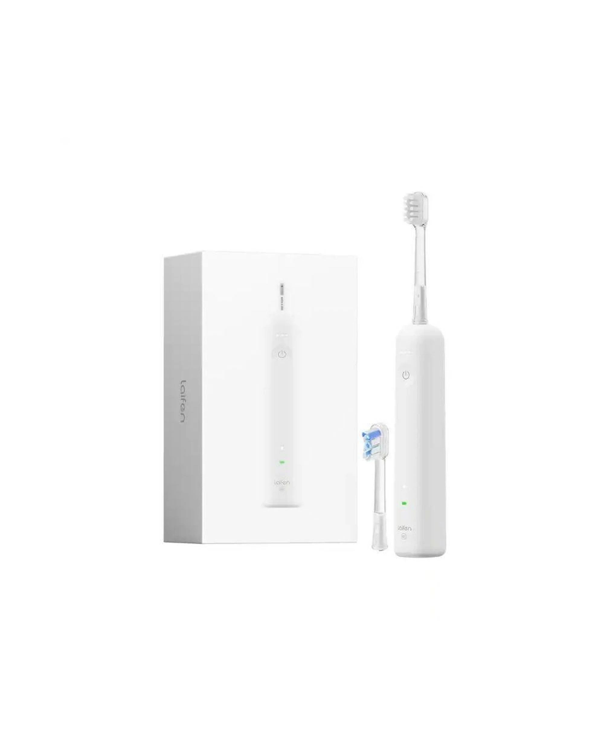1 Laifen Wave SE Sonic Toothbrush White with 2 Brush Heads, 1 of 3