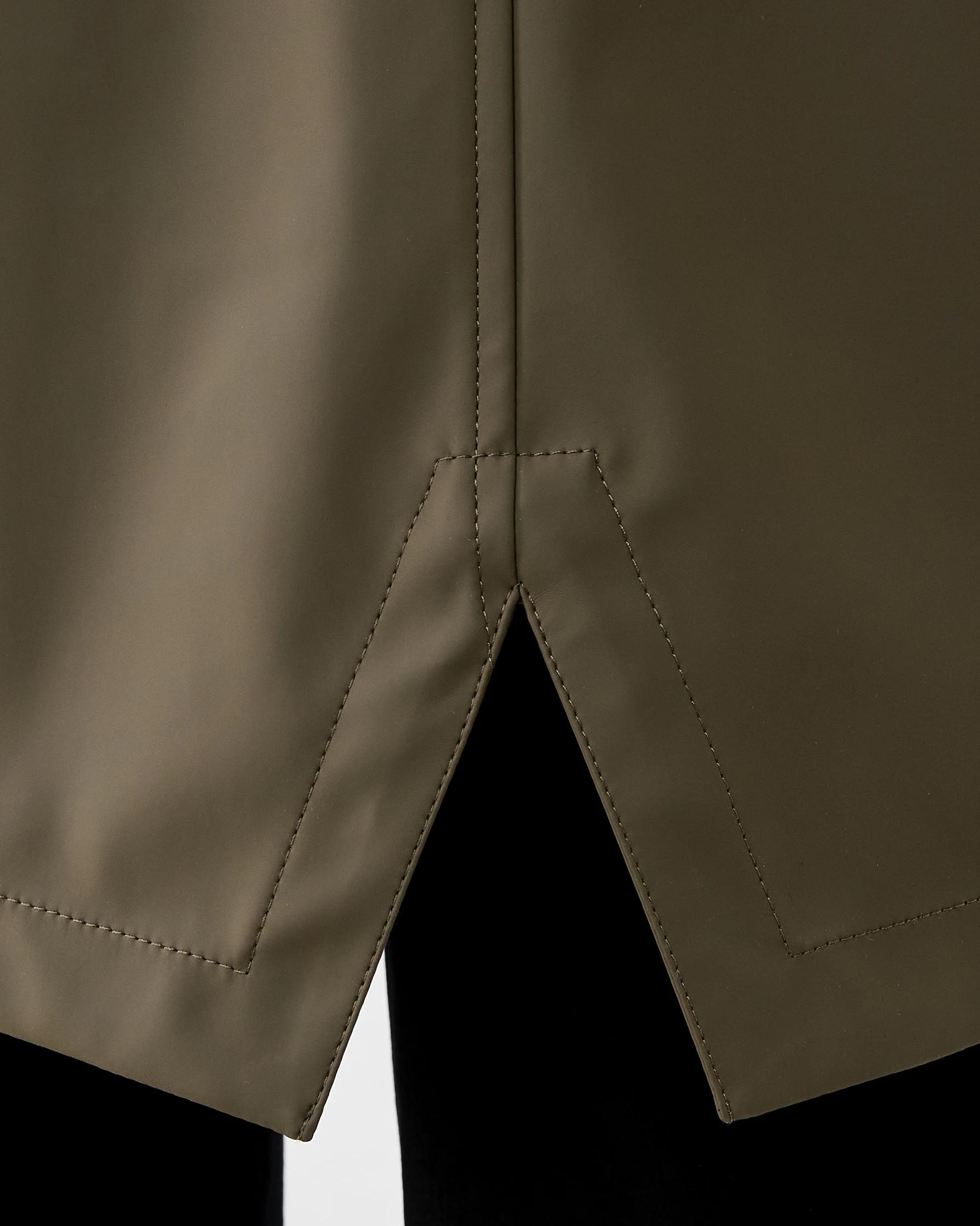 9 Curve Rain Coat Deep Olive, 9 of 9