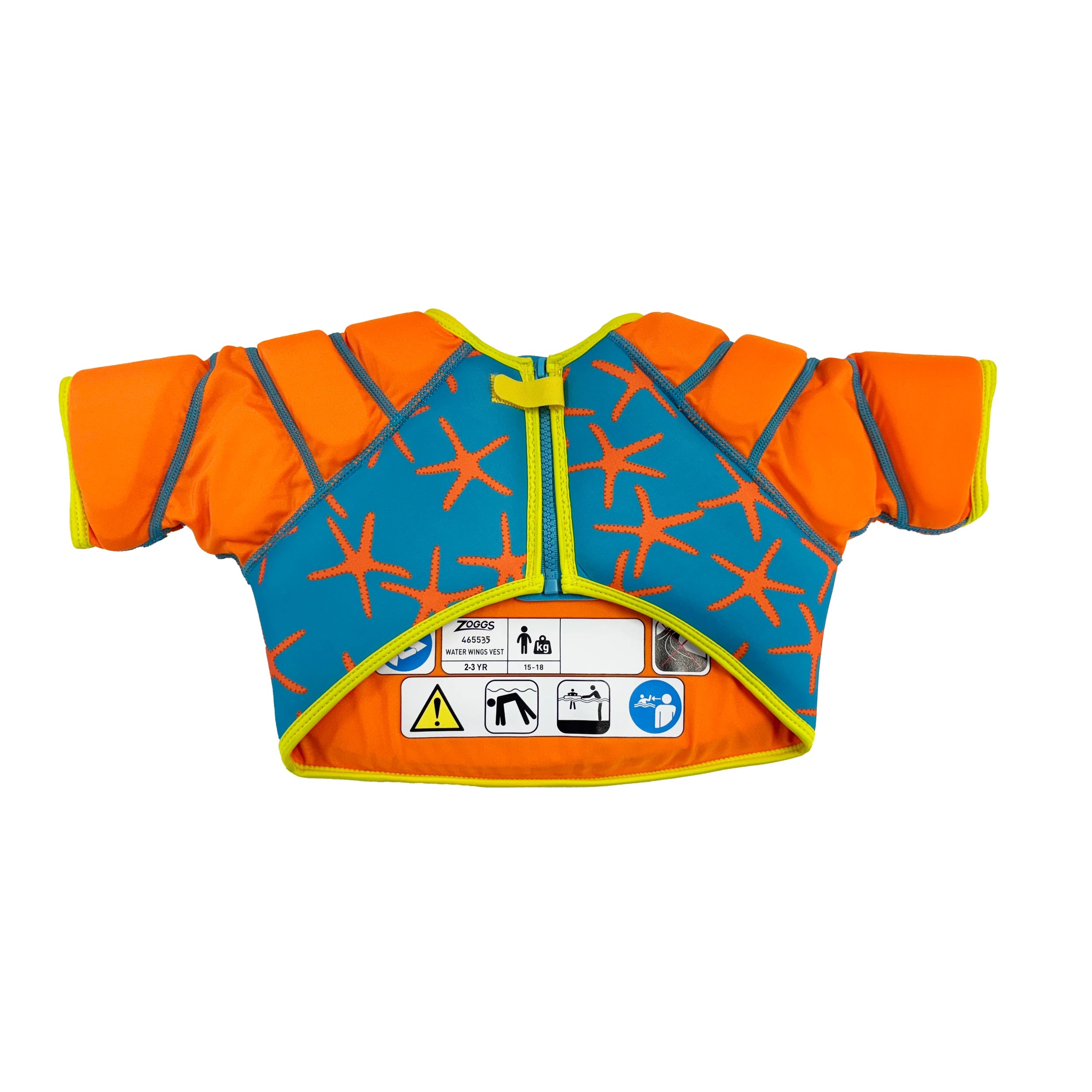 2 Zoggs Water Wings Vest - Ages 2-3, 2 of 2