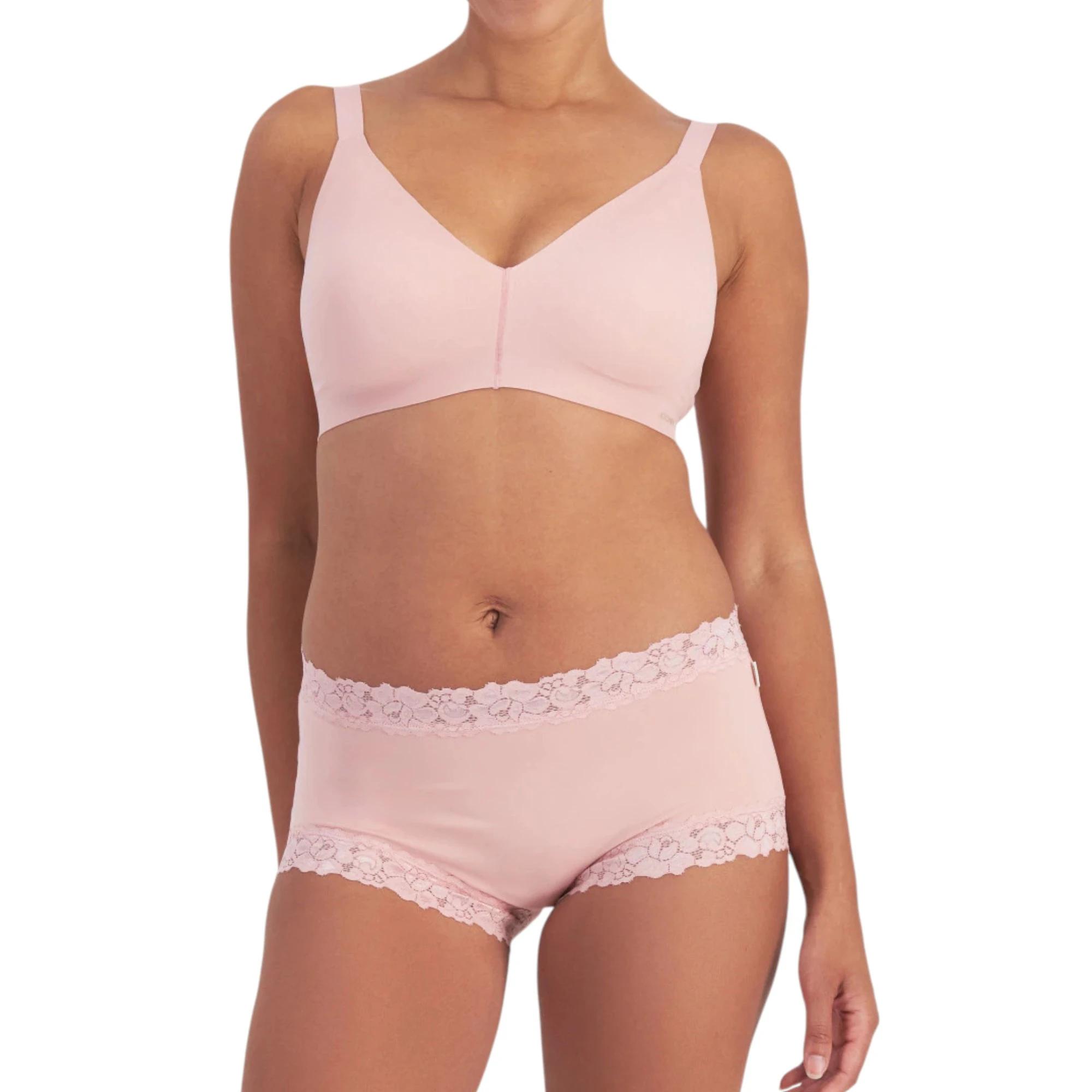1 Jockey Womens Parisienne Classic Full Brief Underwear Undies Briefs PINK, 1 of 4